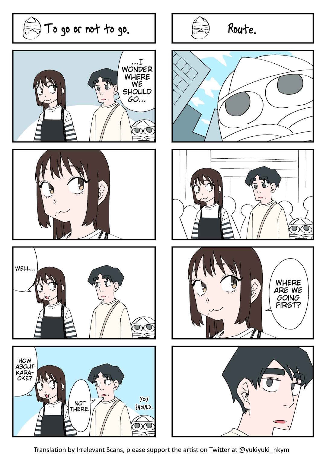 Page 1 Chapter 165 Yuurei to Tsukareta Kaishain