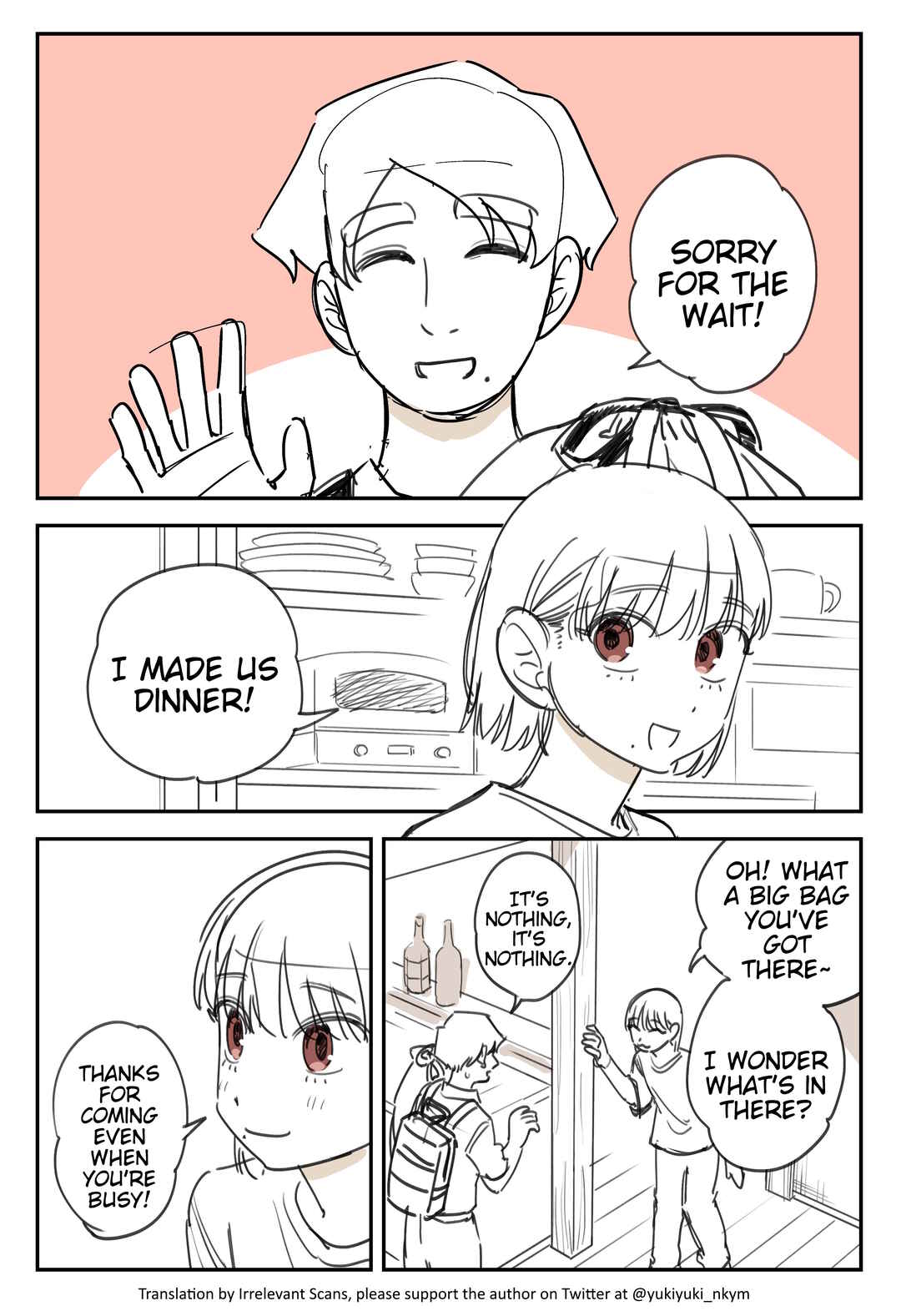 Page 1 Chapter 454 Yuurei to Tsukareta Kaishain