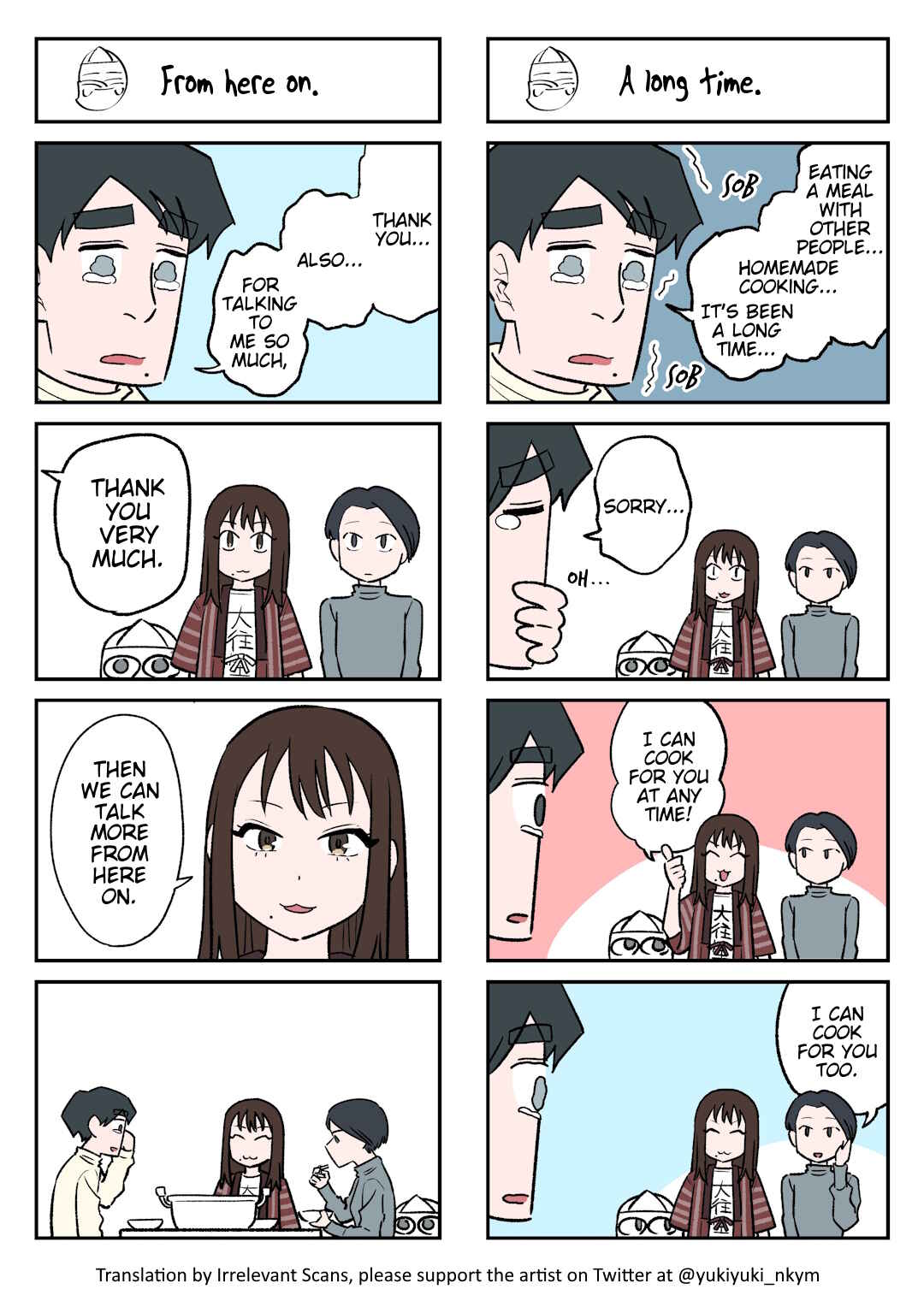 Page 1 Chapter 90 Yuurei to Tsukareta Kaishain