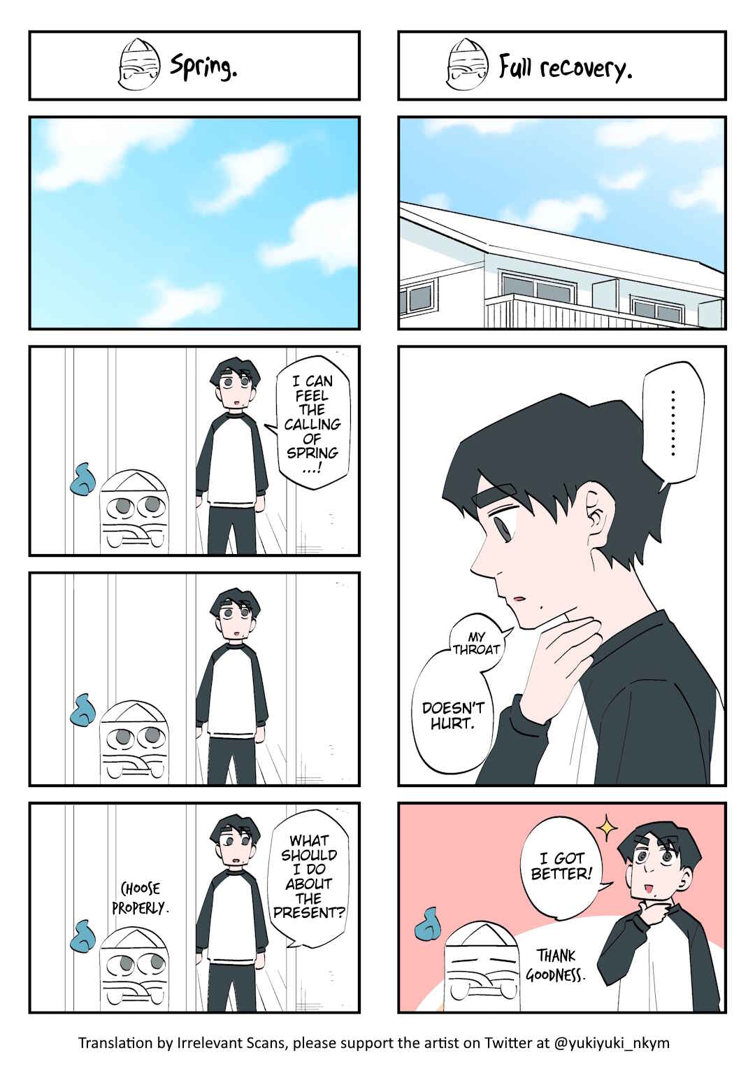 Page 1 Chapter 163 Yuurei to Tsukareta Kaishain