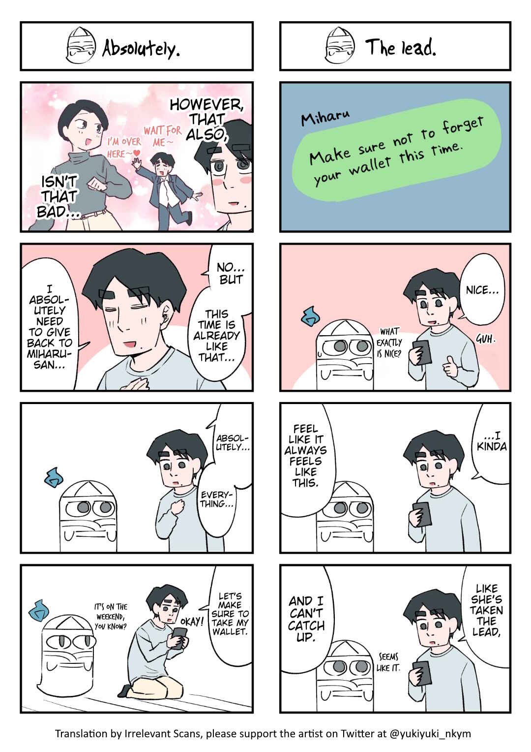Page 1 Chapter 102 Yuurei to Tsukareta Kaishain