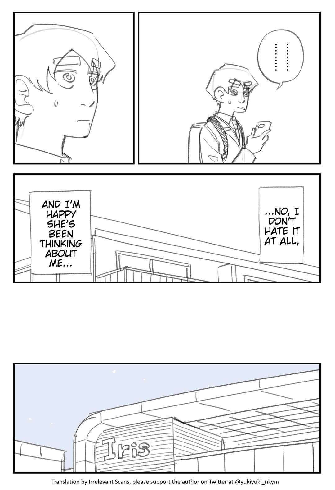 Page 1 Chapter 386 Yuurei to Tsukareta Kaishain