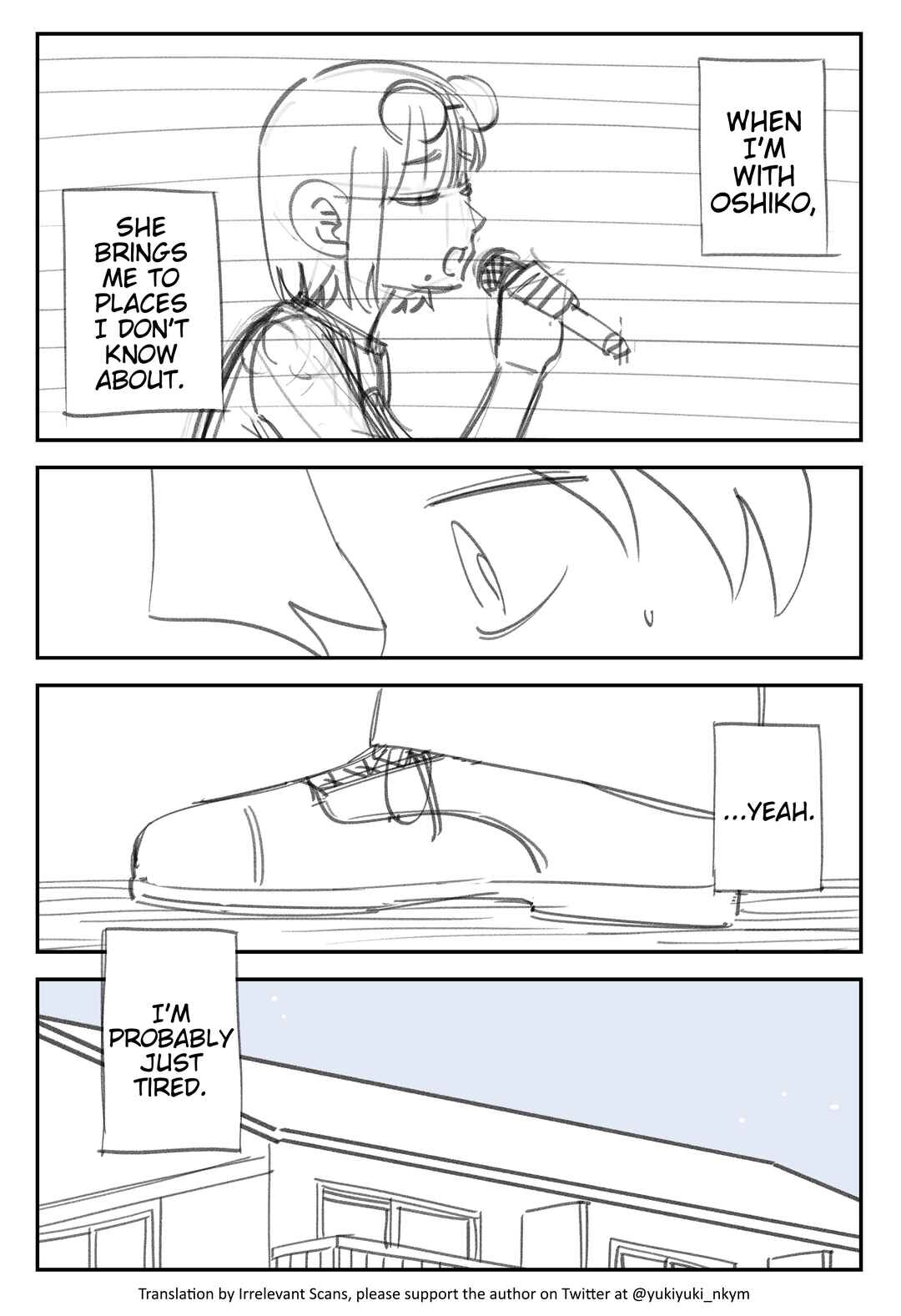 Page 1 Chapter 392 Yuurei to Tsukareta Kaishain
