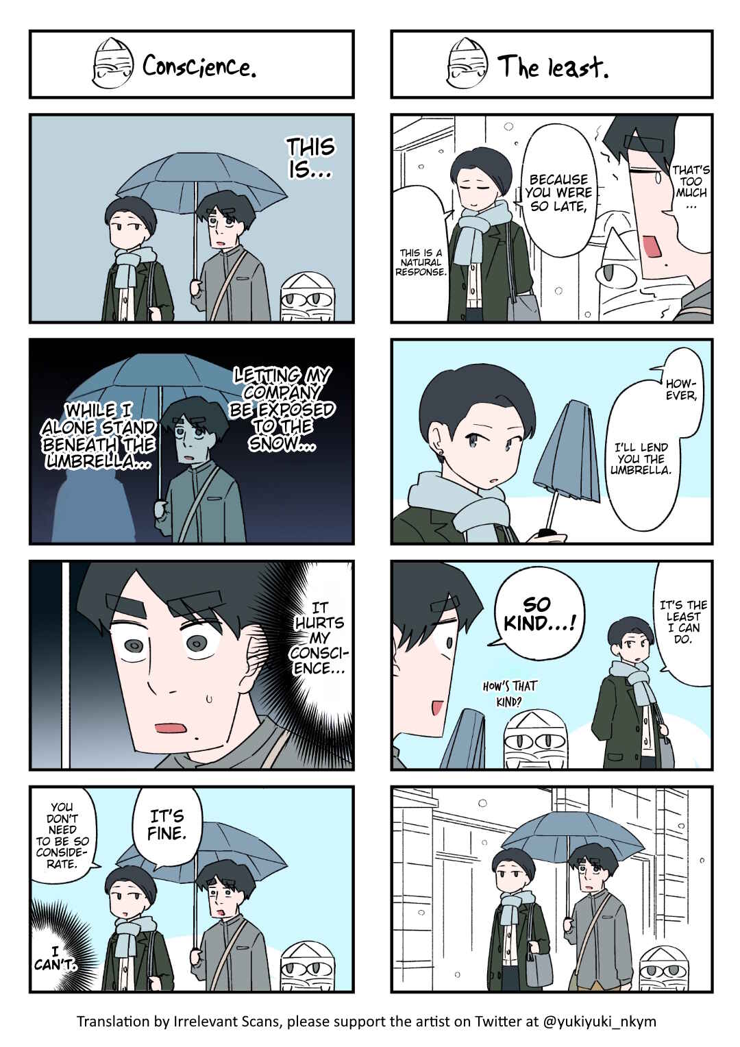 Page 1 Chapter 127 Yuurei to Tsukareta Kaishain