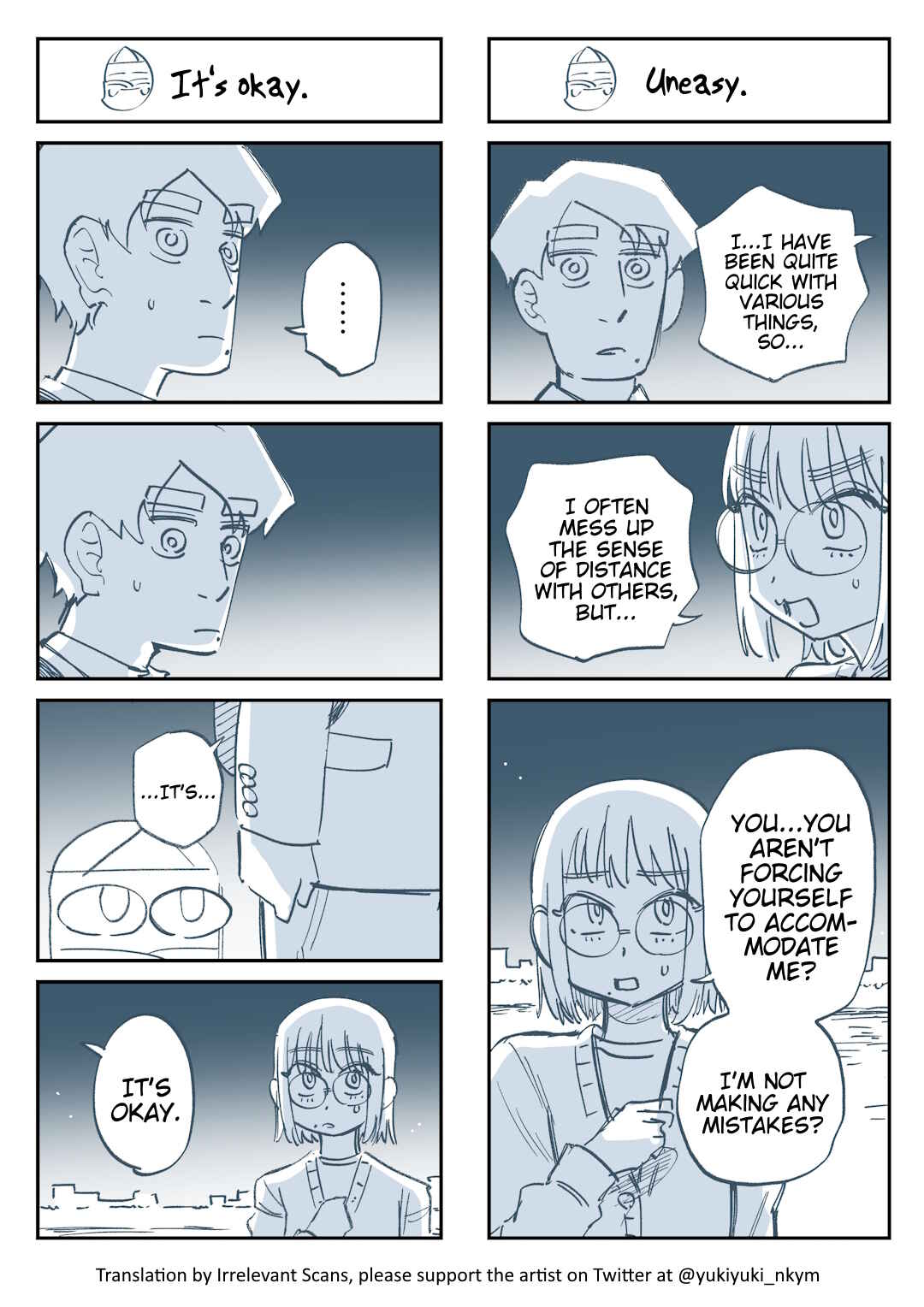 Page 1 Chapter 315 Yuurei to Tsukareta Kaishain