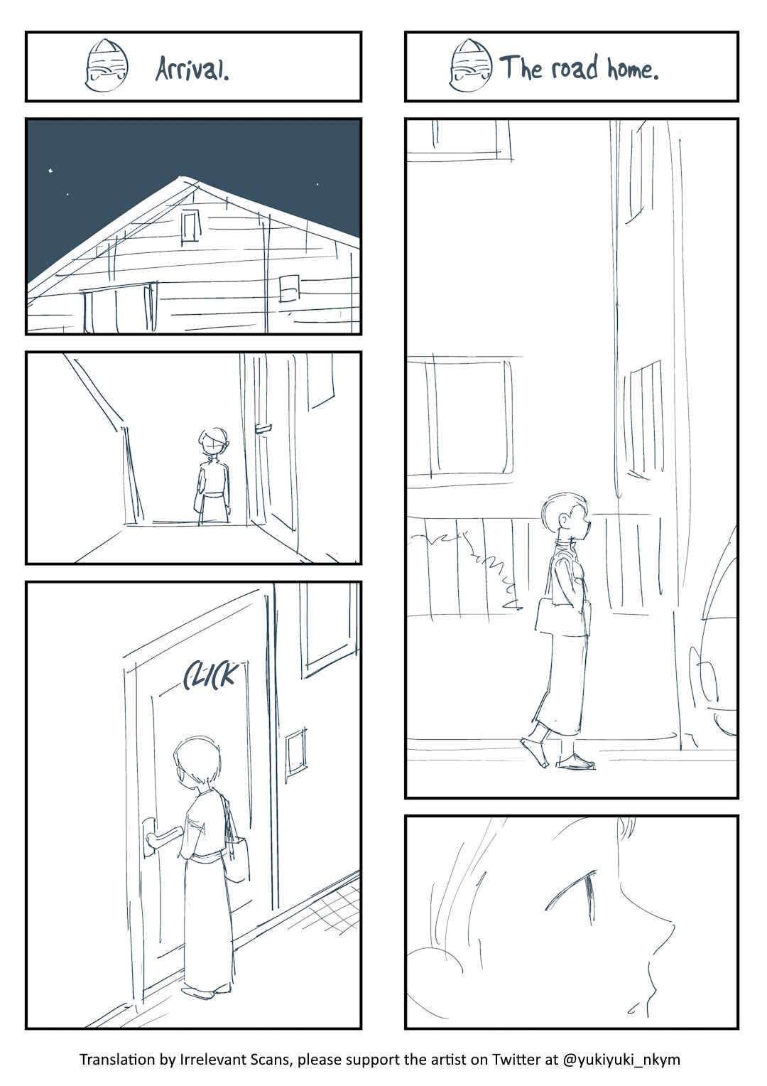 Page 1 Chapter 331 Yuurei to Tsukareta Kaishain