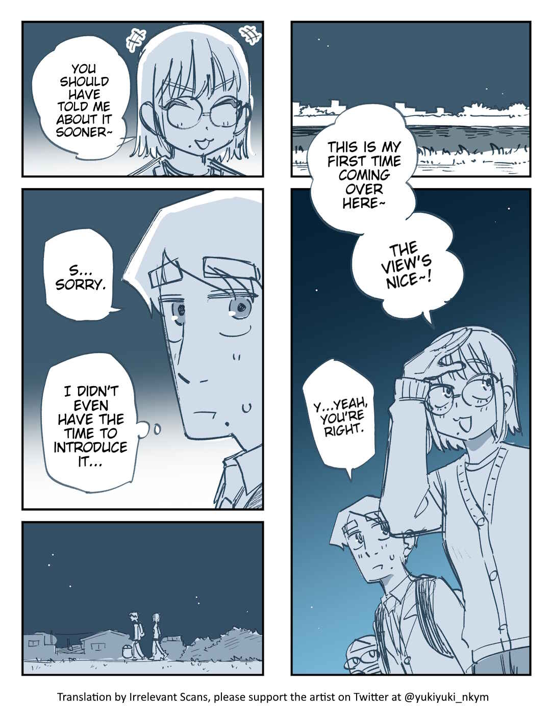 Page 1 Chapter 313 Yuurei to Tsukareta Kaishain