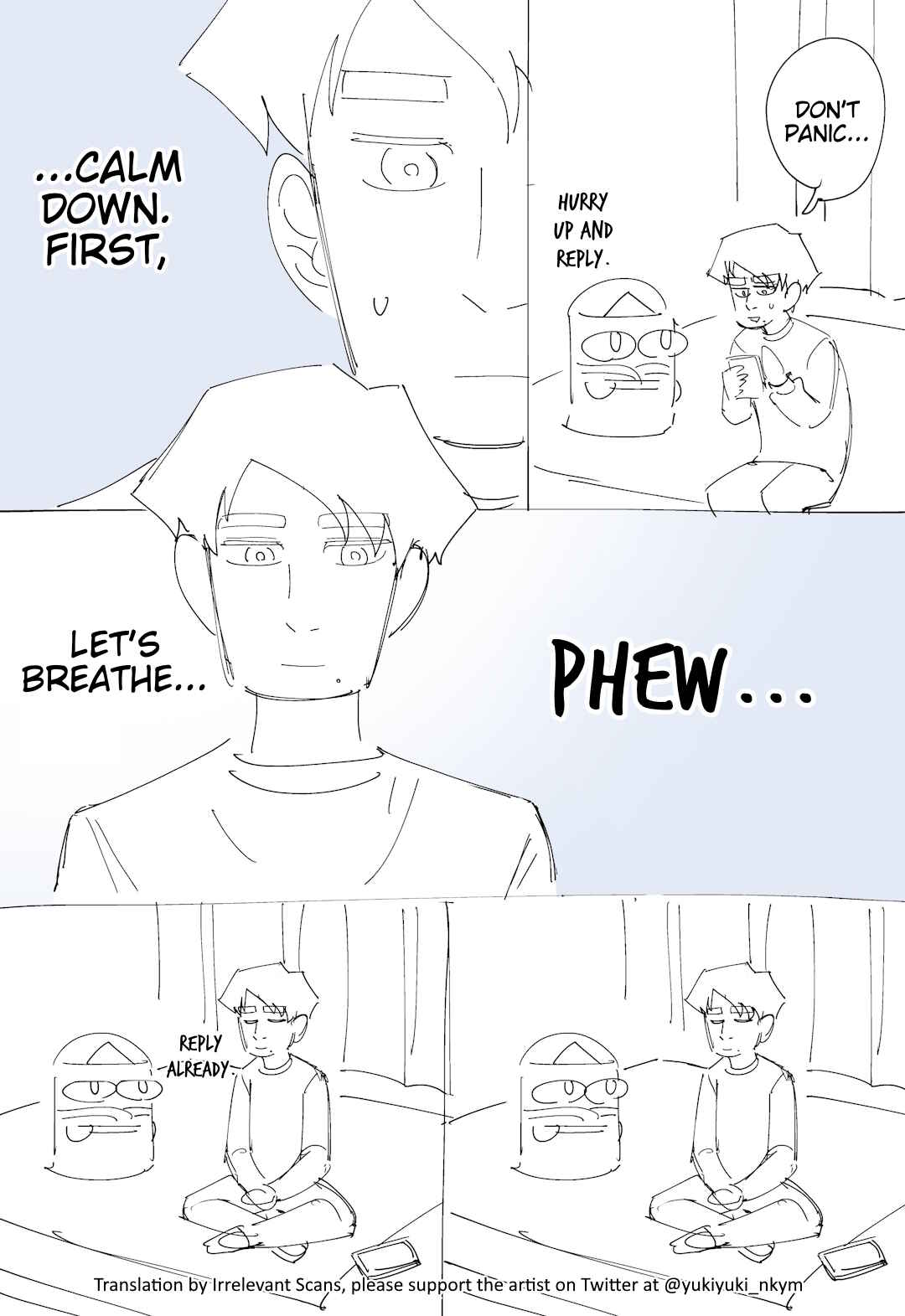 Page 1 Chapter 347 Yuurei to Tsukareta Kaishain