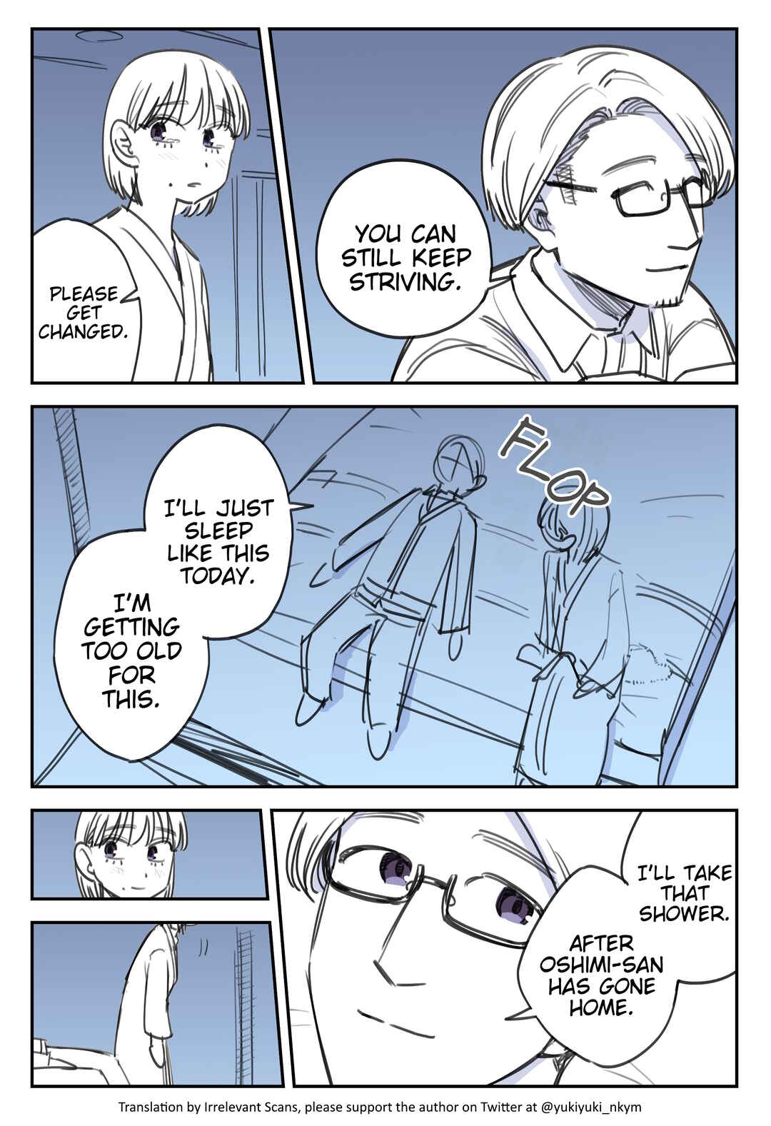Page 2 Chapter 486 Yuurei to Tsukareta Kaishain