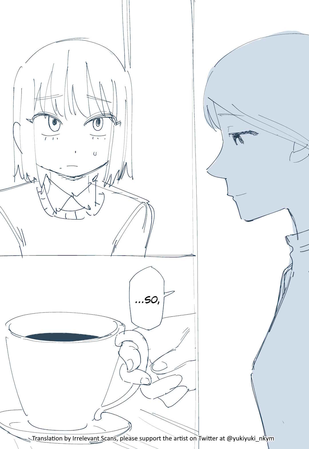 Page 1 Chapter 342 Yuurei to Tsukareta Kaishain