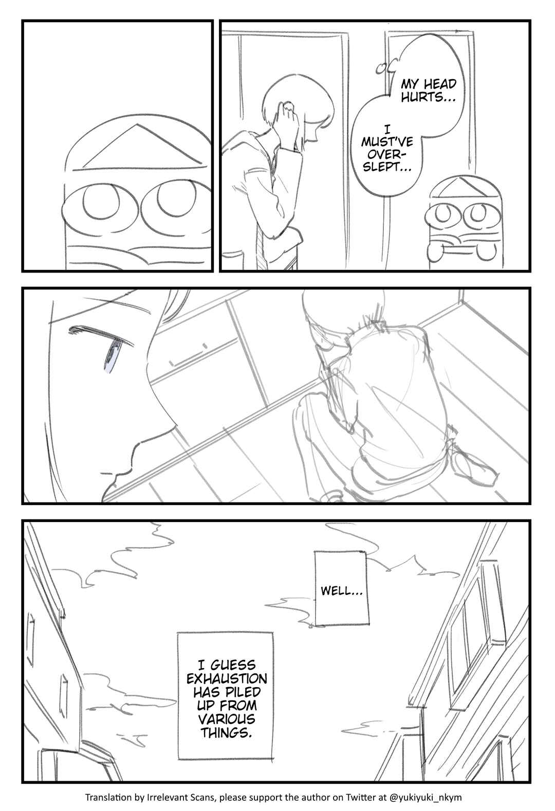 Page 1 Chapter 369 Yuurei to Tsukareta Kaishain