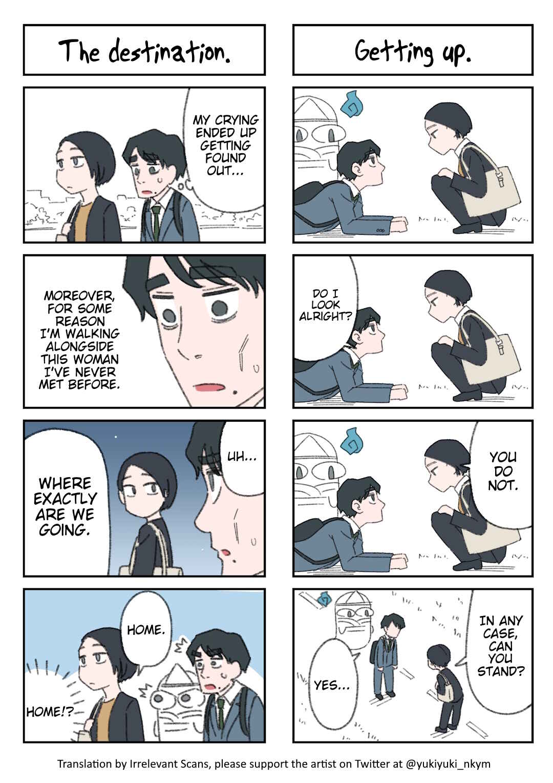 Page 1 Chapter 22 Yuurei to Tsukareta Kaishain