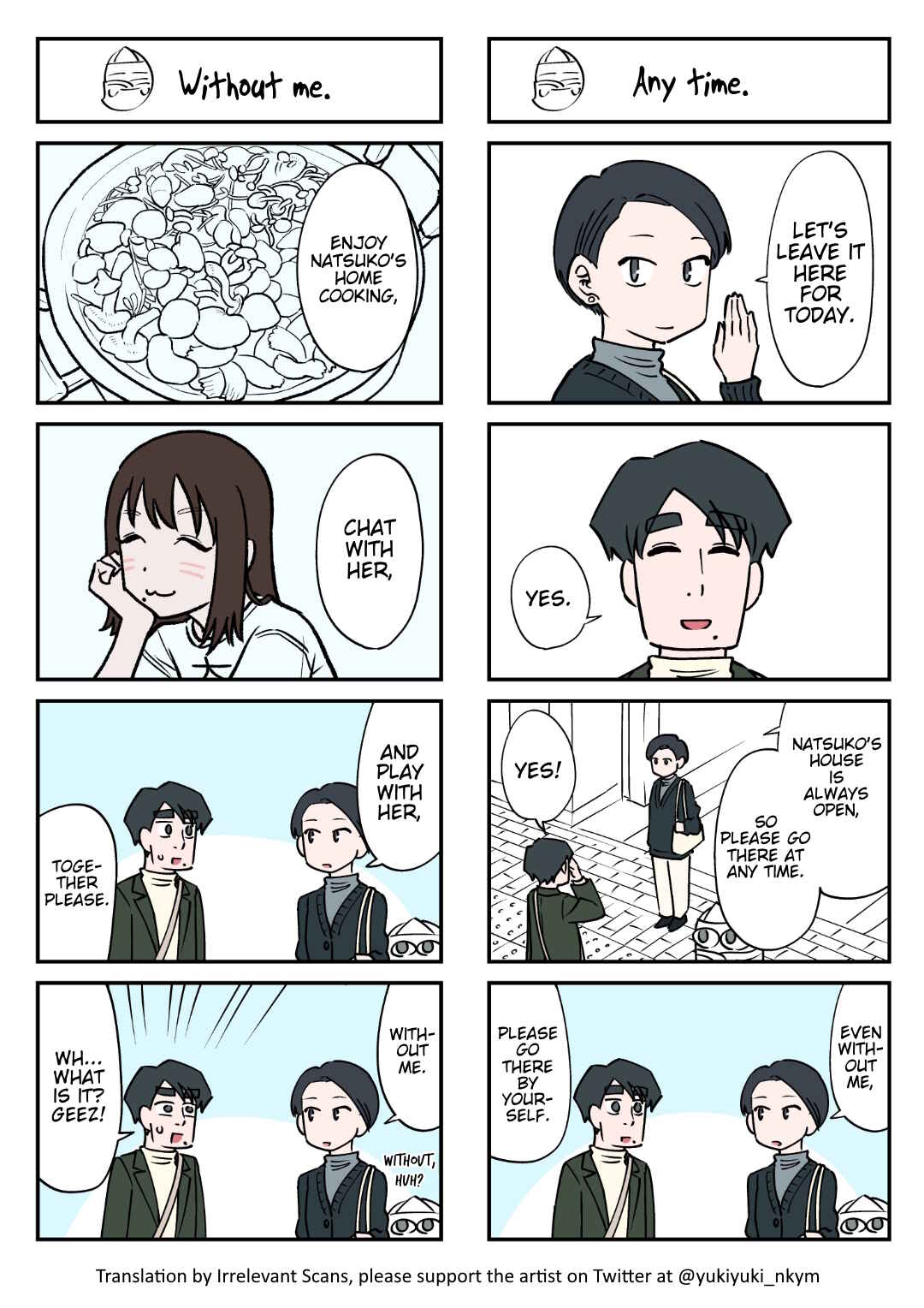 Page 1 Chapter 93 Yuurei to Tsukareta Kaishain
