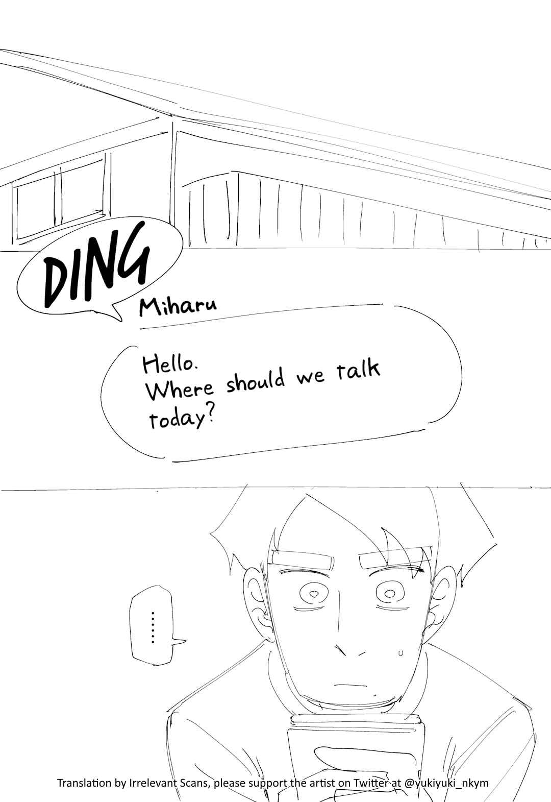 Page 1 Chapter 345 Yuurei to Tsukareta Kaishain
