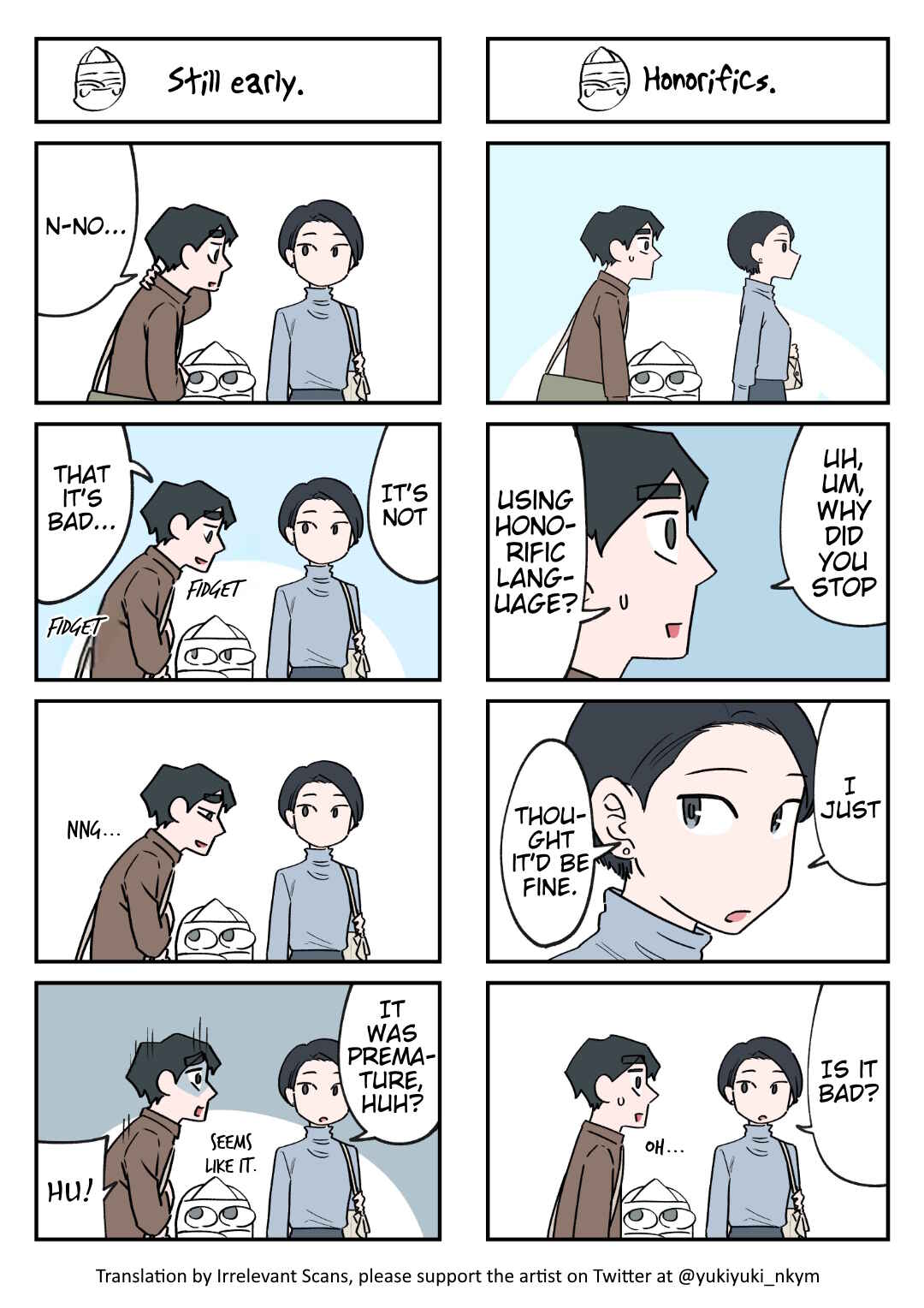 Page 1 Chapter 60 Yuurei to Tsukareta Kaishain