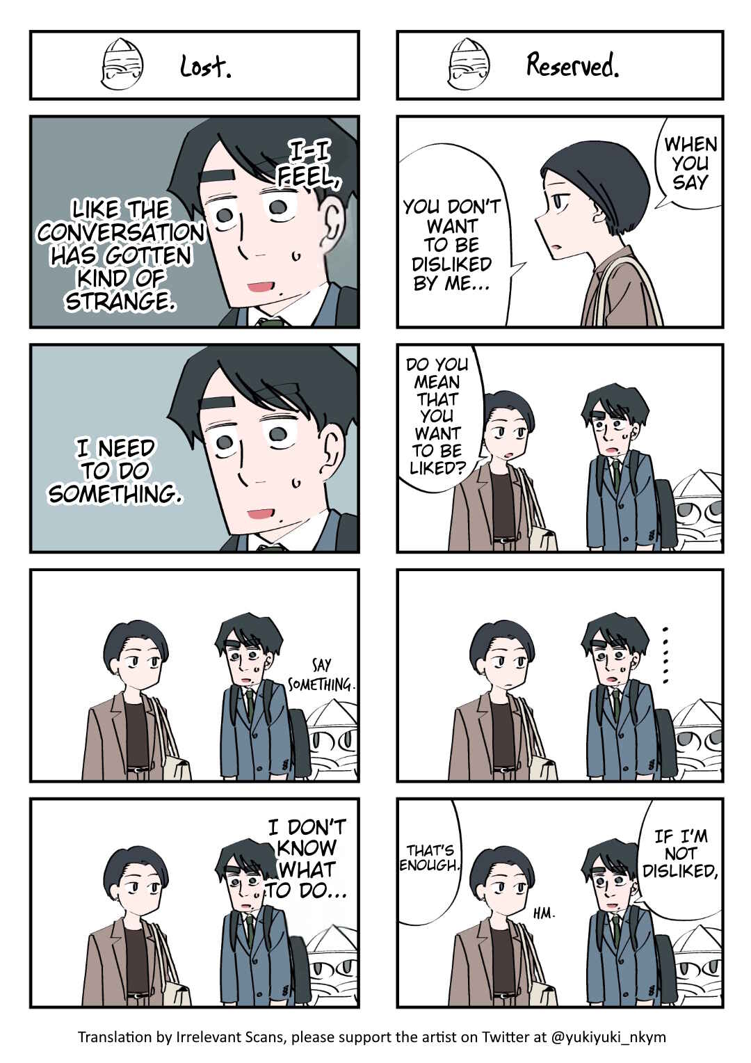 Page 1 Chapter 32 Yuurei to Tsukareta Kaishain