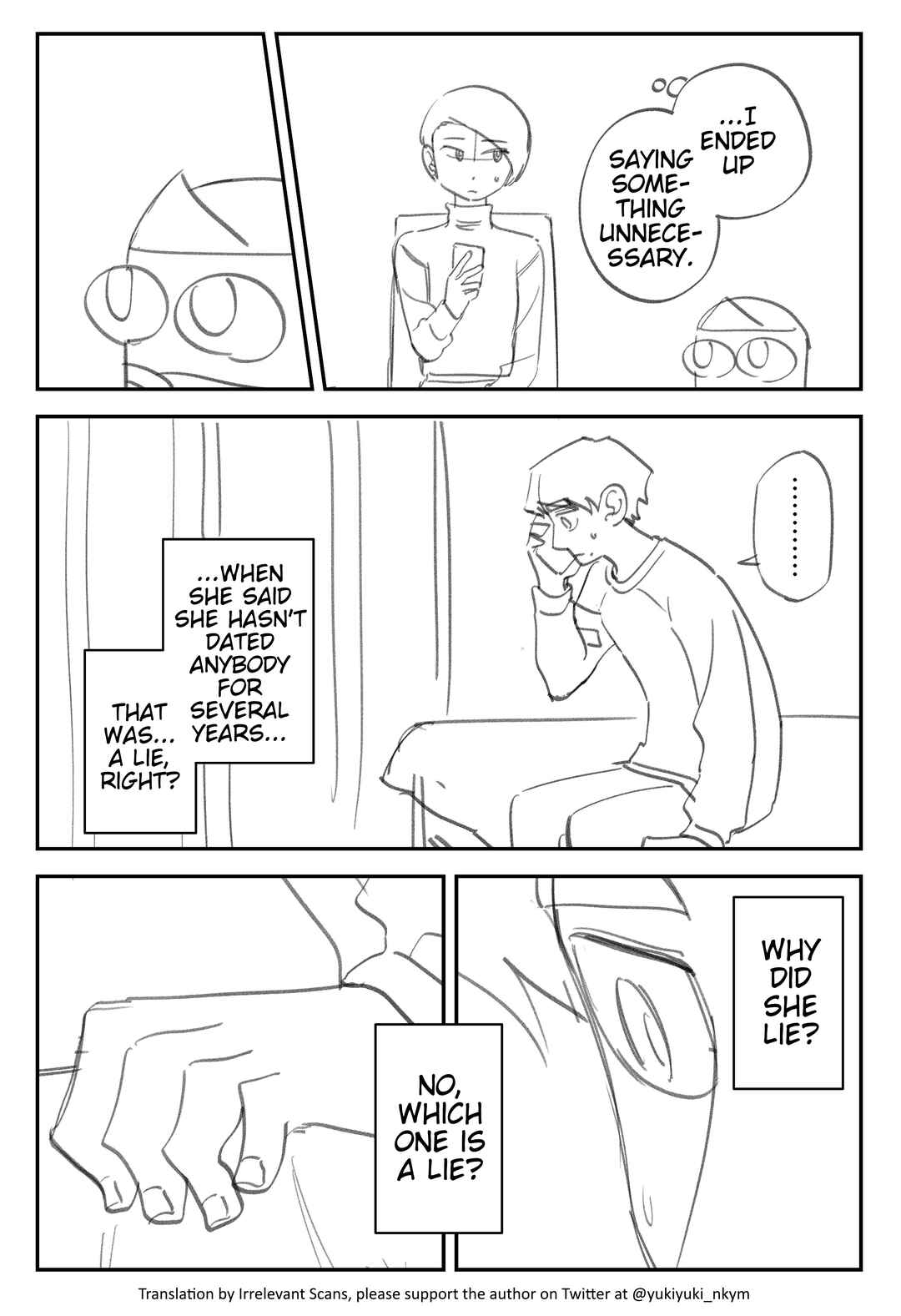 Page 1 Chapter 419 Yuurei to Tsukareta Kaishain