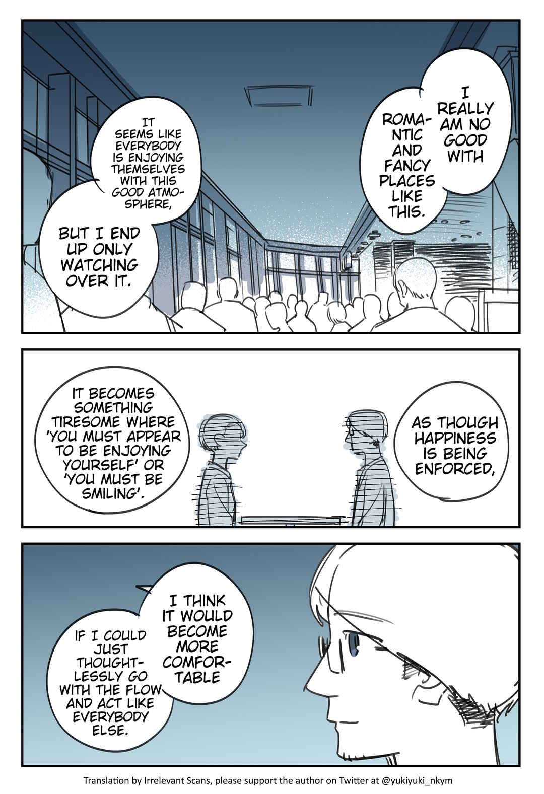 Page 1 Chapter 448 Yuurei to Tsukareta Kaishain