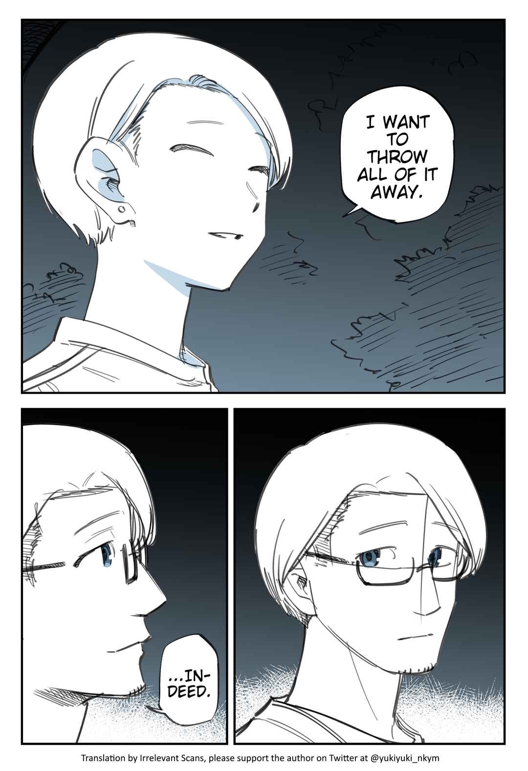 Page 1 Chapter 443 Yuurei to Tsukareta Kaishain