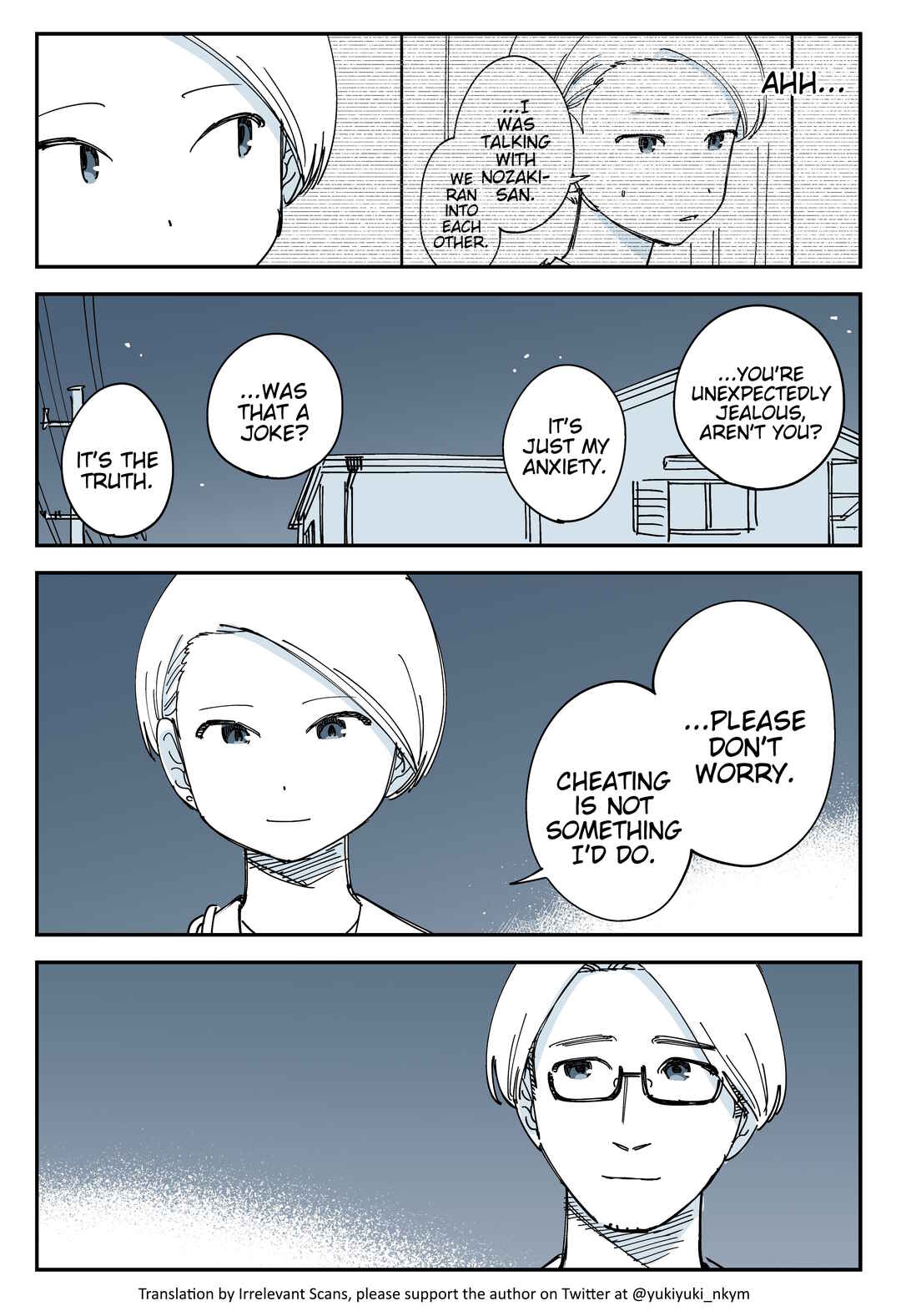Page 1 Chapter 507 Yuurei to Tsukareta Kaishain
