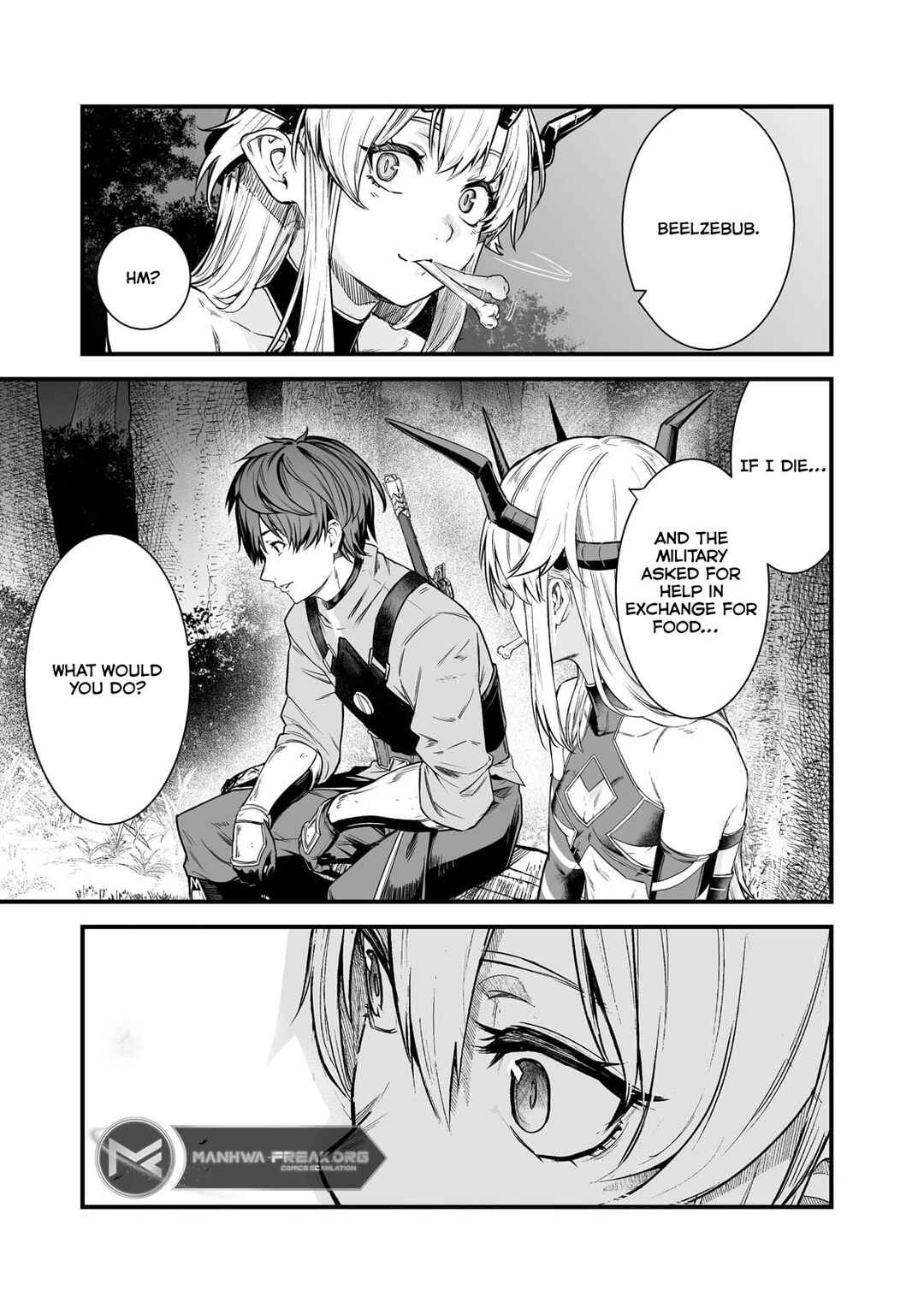 Page 21 Chapter 46 Boushoku-Hi no Ken