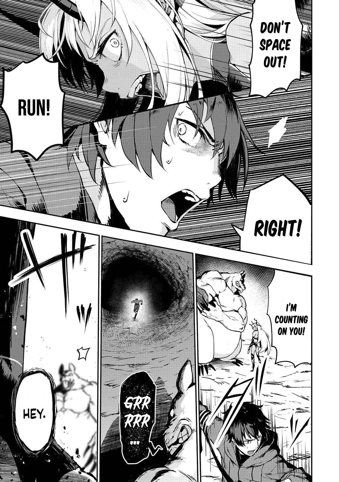 Page 21 Chapter 3 Boushoku-Hi no Ken