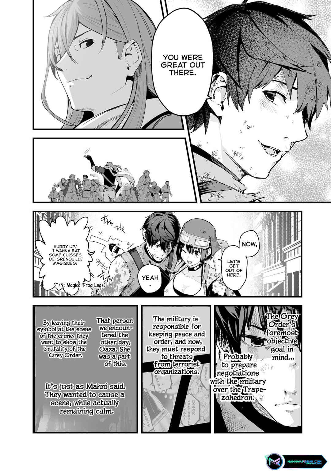 Page 13 Chapter 28 Boushoku-Hi no Ken