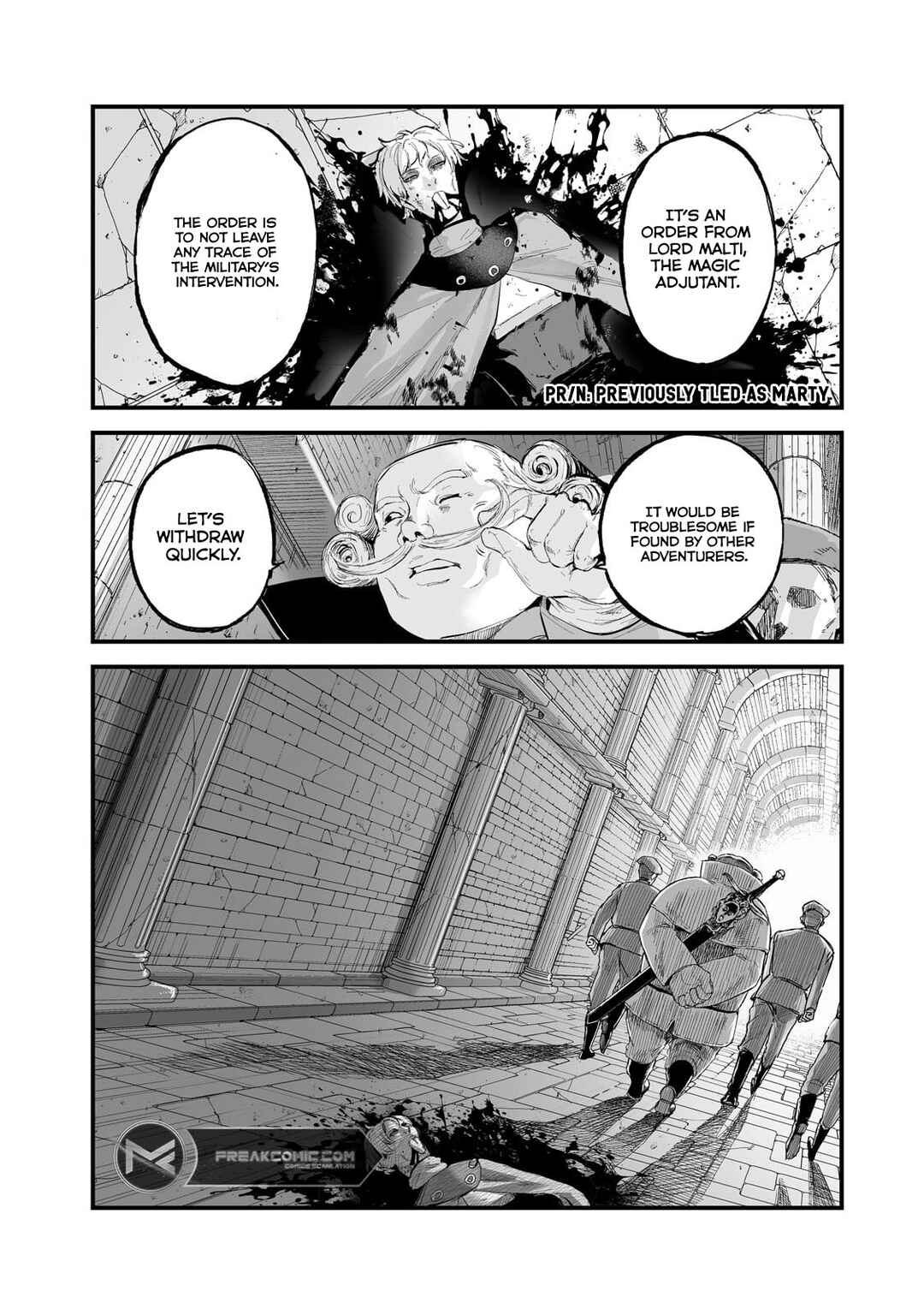 Page 32 Chapter 36 Boushoku-Hi no Ken