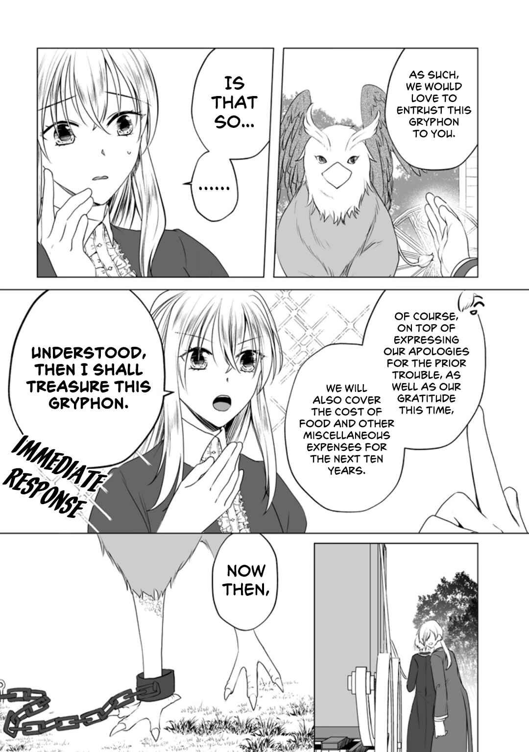Page 26 Chapter 8 Tensei-saki de Suterareta Node, Mofumofu-tachi to Oryouri Shimasu ~Okazari Ouhi wa My Pace ni Saikyou Desu~