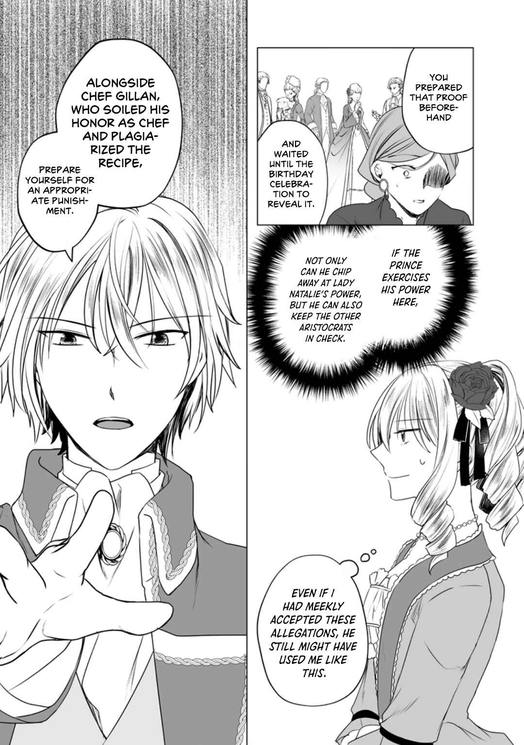 Page 4 Chapter 8 Tensei-saki de Suterareta Node, Mofumofu-tachi to Oryouri Shimasu ~Okazari Ouhi wa My Pace ni Saikyou Desu~