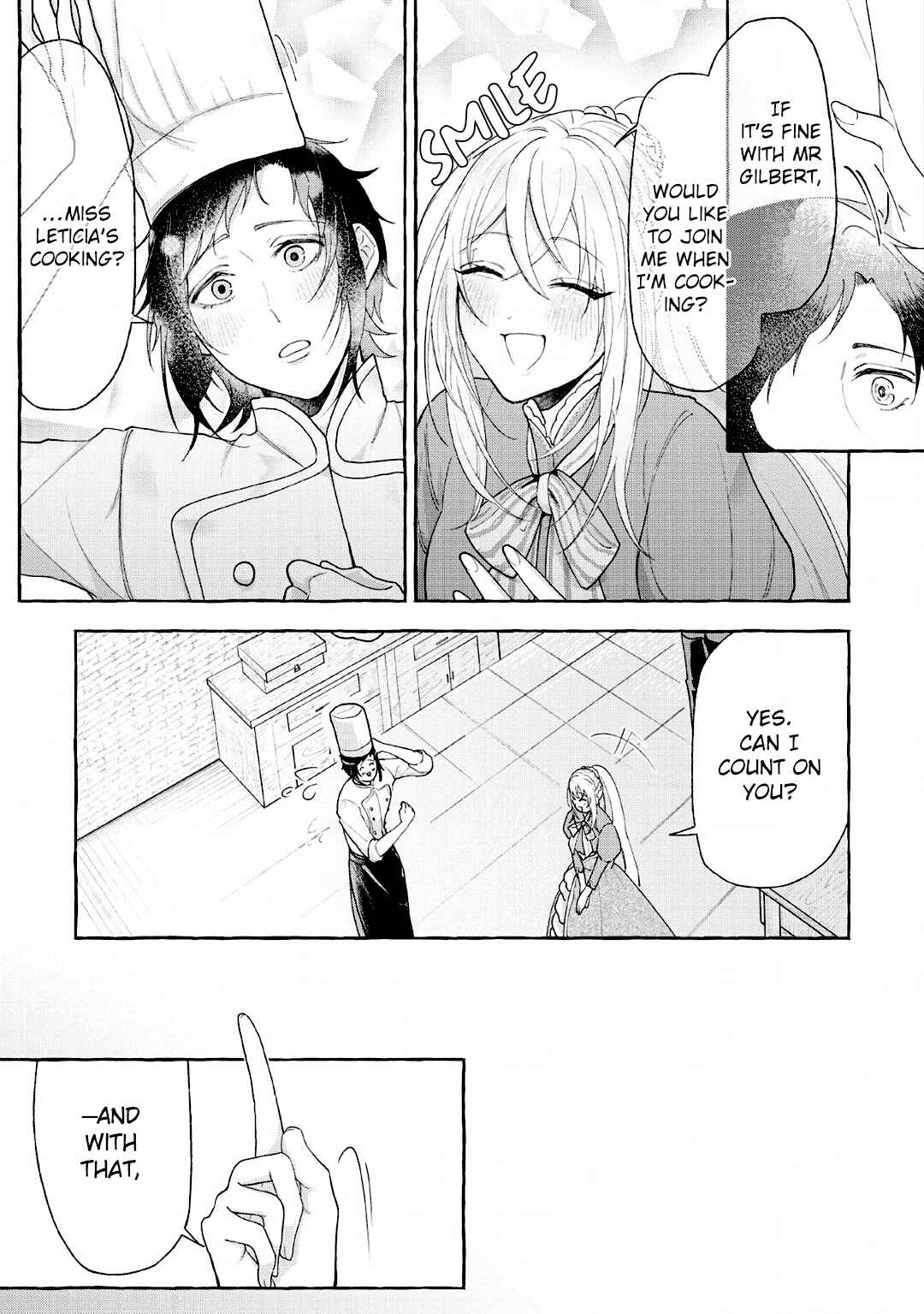 Page 21 Chapter 4 Tensei-saki de Suterareta Node, Mofumofu-tachi to Oryouri Shimasu ~Okazari Ouhi wa My Pace ni Saikyou Desu~
