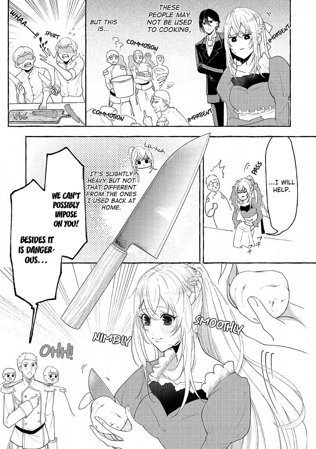 Page 3 Chapter 3 Tensei-saki de Suterareta Node, Mofumofu-tachi to Oryouri Shimasu ~Okazari Ouhi wa My Pace ni Saikyou Desu~