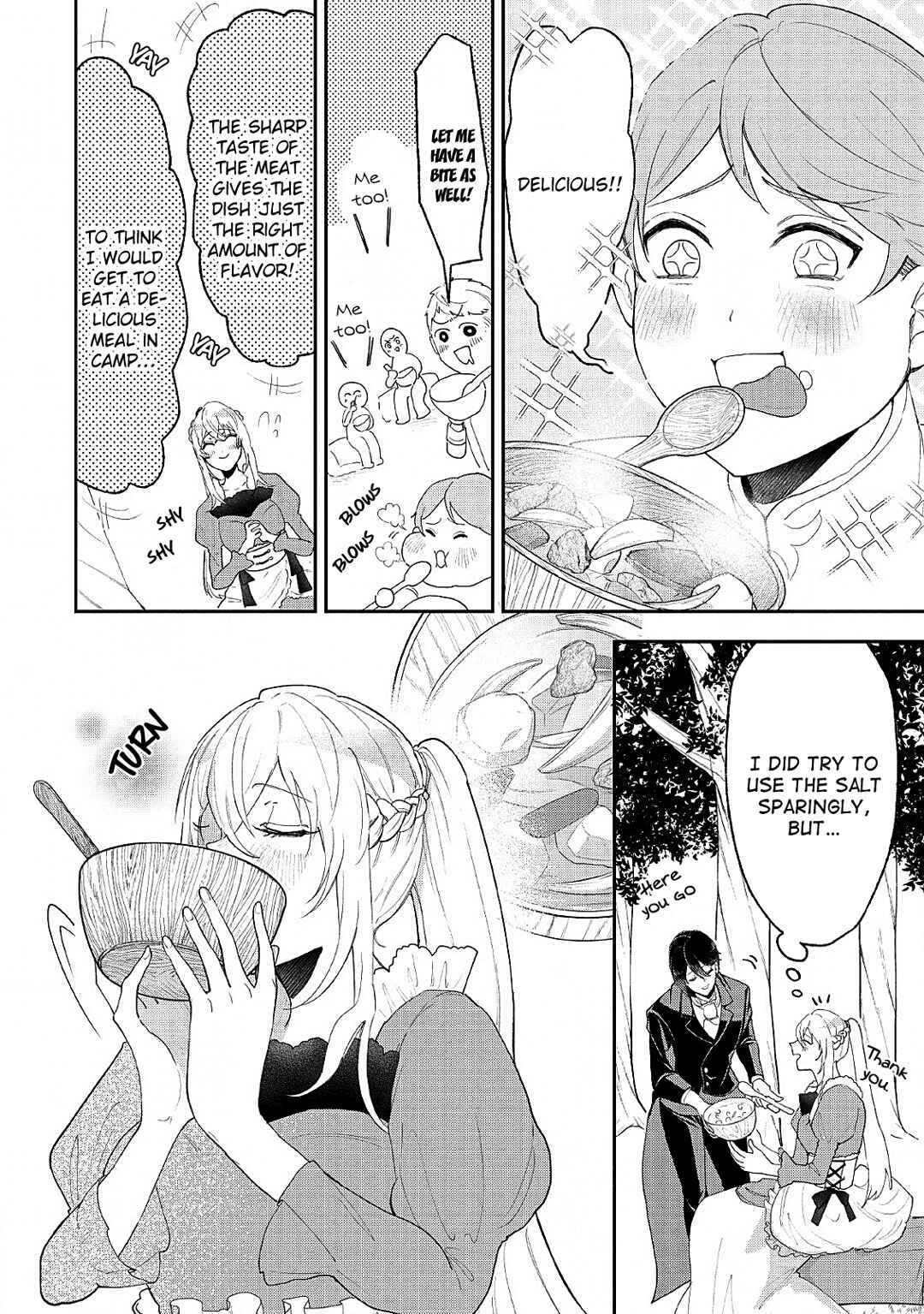 Page 8 Chapter 3 Tensei-saki de Suterareta Node, Mofumofu-tachi to Oryouri Shimasu ~Okazari Ouhi wa My Pace ni Saikyou Desu~