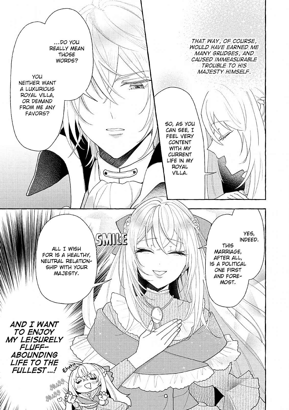 Page 17 Chapter 5 Tensei-saki de Suterareta Node, Mofumofu-tachi to Oryouri Shimasu ~Okazari Ouhi wa My Pace ni Saikyou Desu~