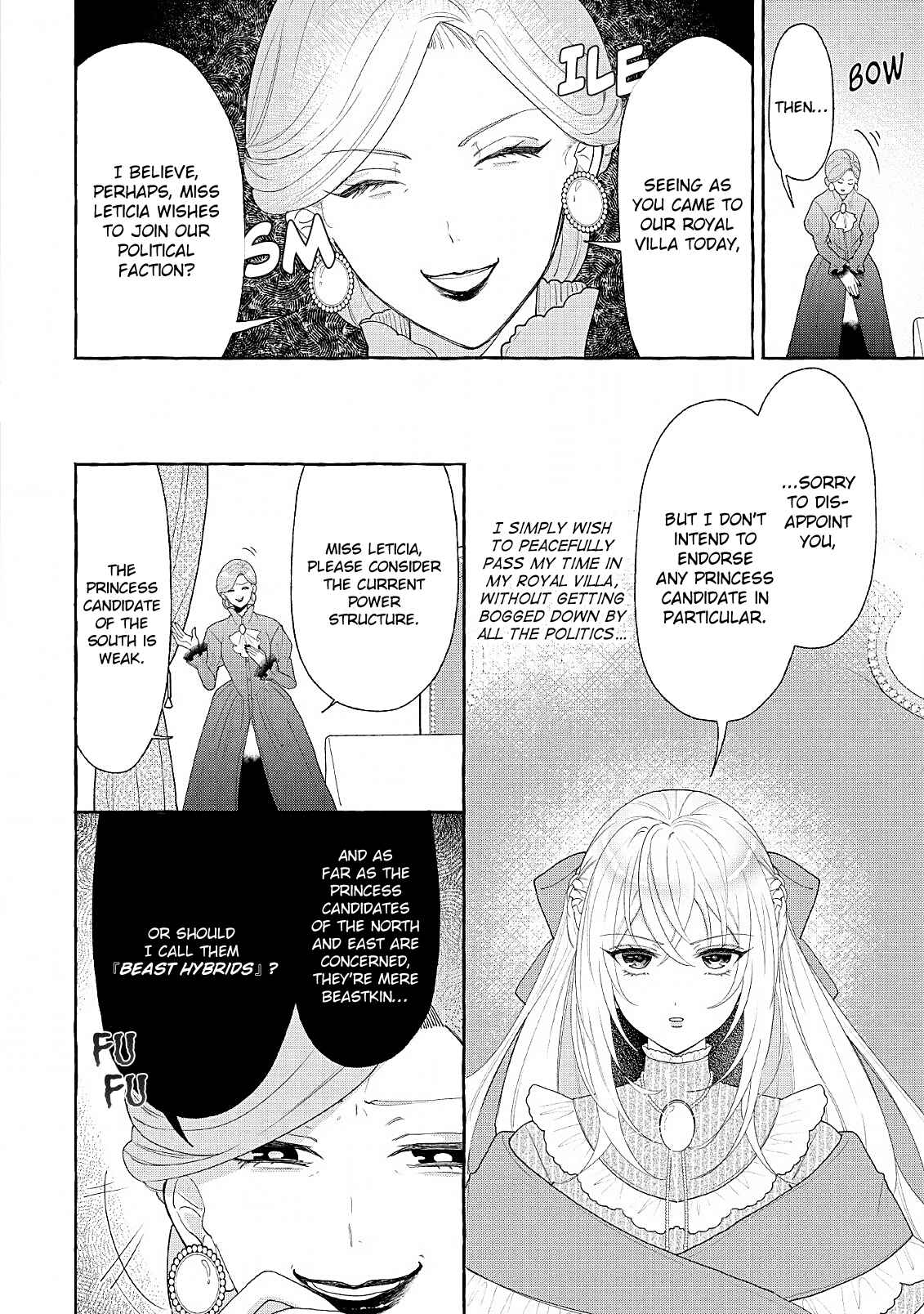 Page 4 Chapter 5 Tensei-saki de Suterareta Node, Mofumofu-tachi to Oryouri Shimasu ~Okazari Ouhi wa My Pace ni Saikyou Desu~