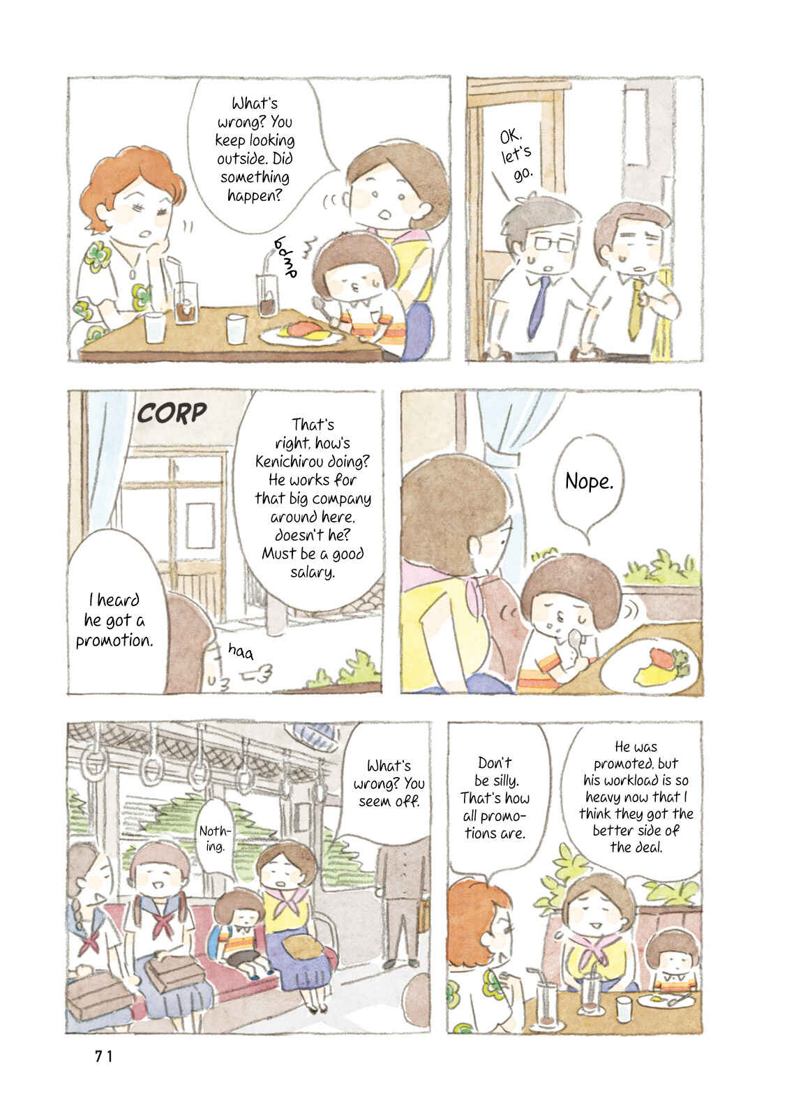 Page 7 Chapter 8 Little Ken and a Cat. Sometimes a Duck