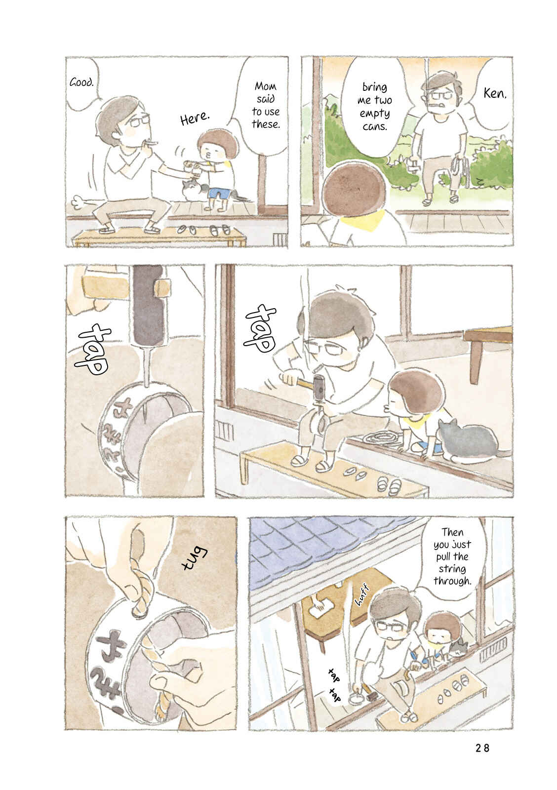 Page 6 Chapter 3 Little Ken and a Cat. Sometimes a Duck
