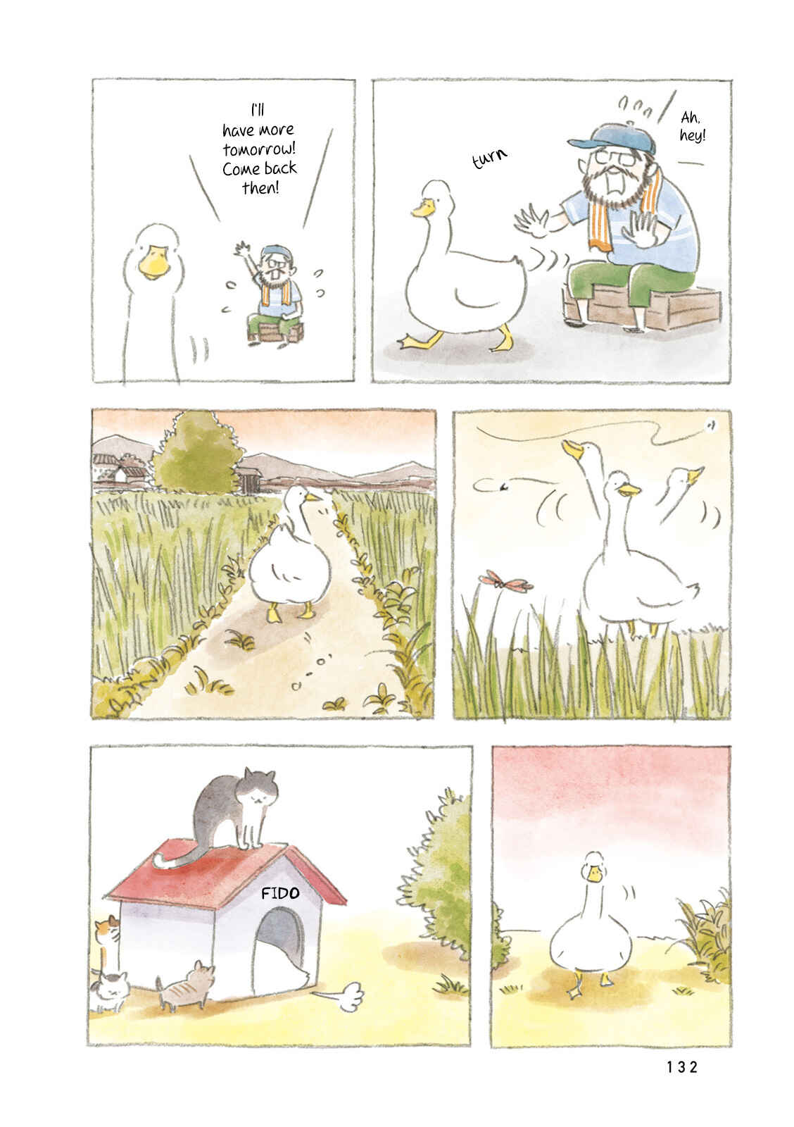 Page 8 Chapter 15 Little Ken and a Cat. Sometimes a Duck