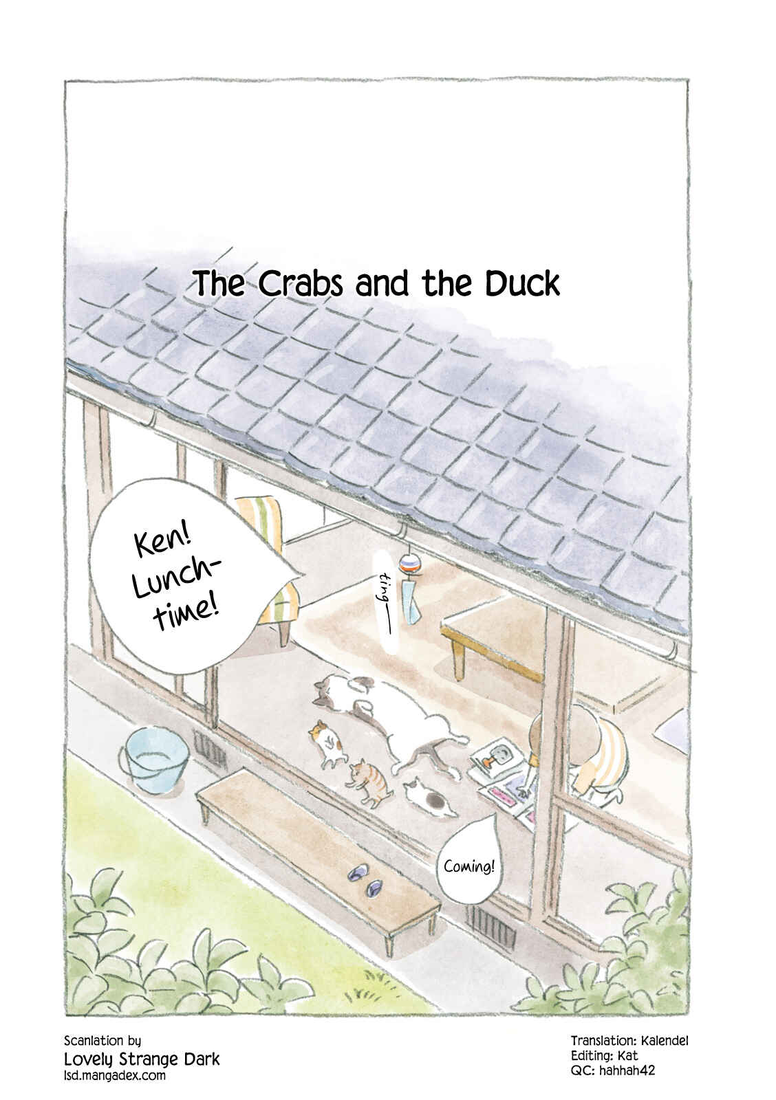 Page 1 Chapter 13 Little Ken and a Cat. Sometimes a Duck