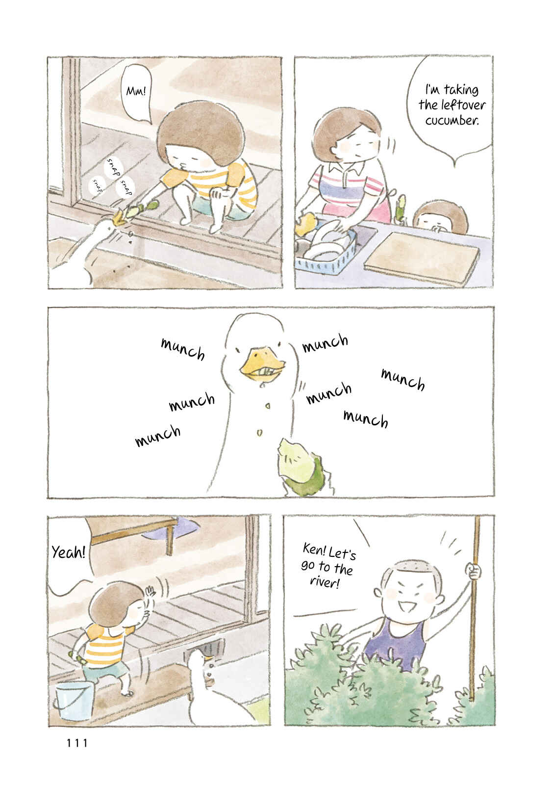 Page 3 Chapter 13 Little Ken and a Cat. Sometimes a Duck