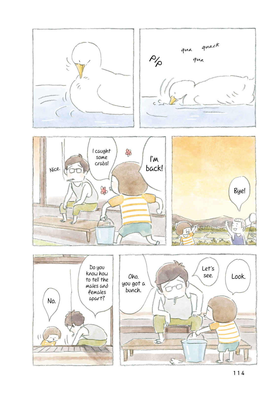 Page 6 Chapter 13 Little Ken and a Cat. Sometimes a Duck