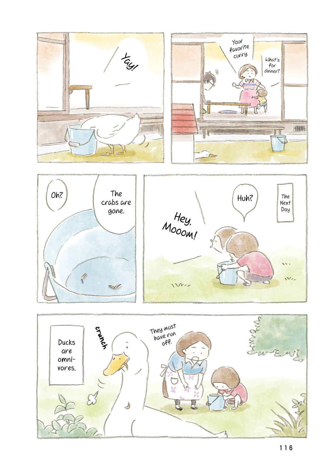 Page 8 Chapter 13 Little Ken and a Cat. Sometimes a Duck