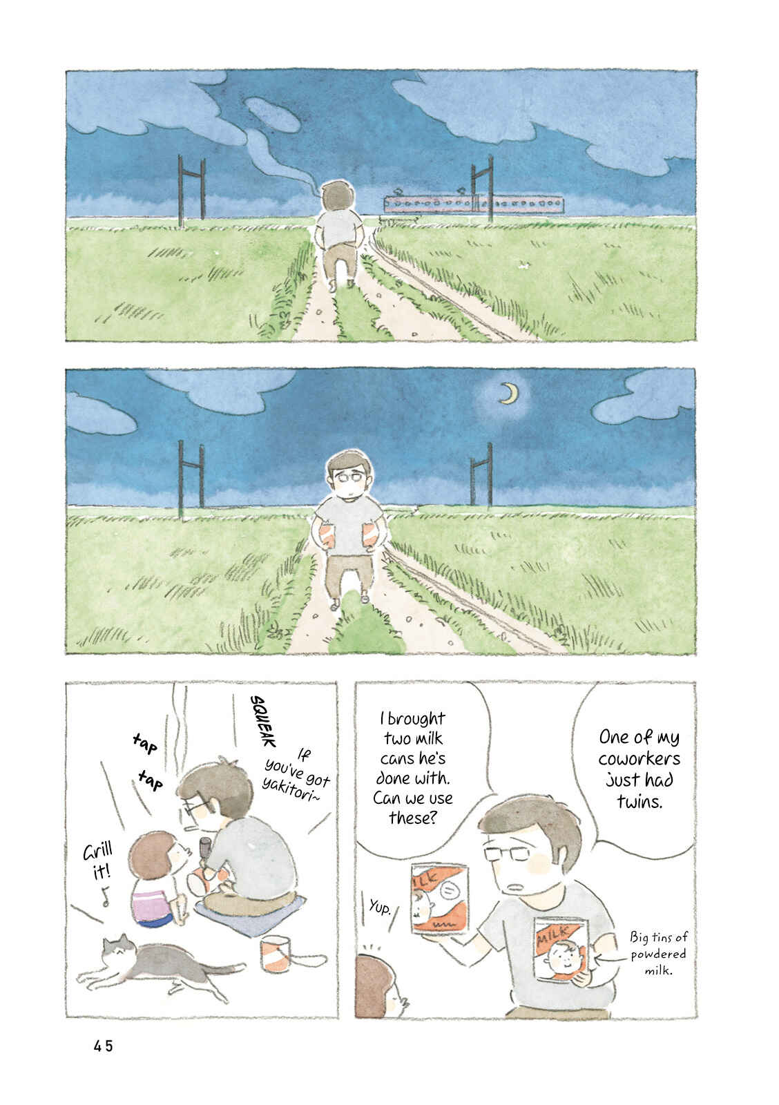 Page 7 Chapter 5 Little Ken and a Cat. Sometimes a Duck