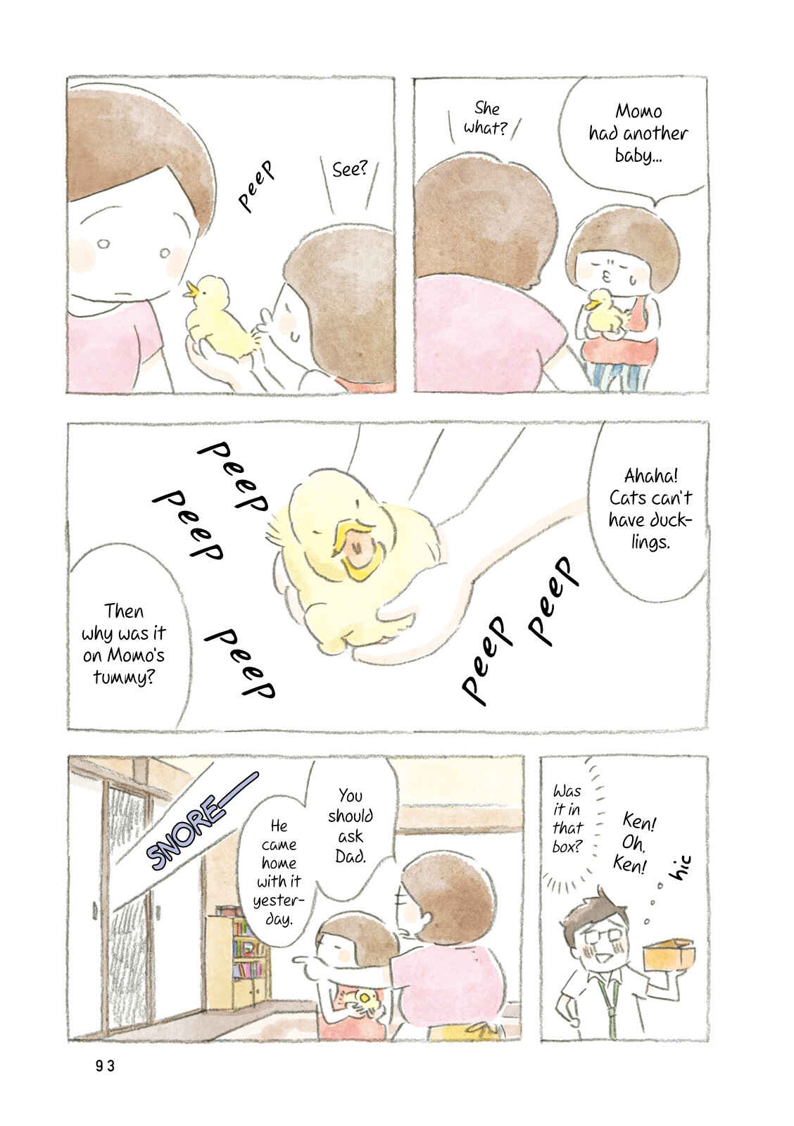 Page 3 Chapter 11 Little Ken and a Cat. Sometimes a Duck