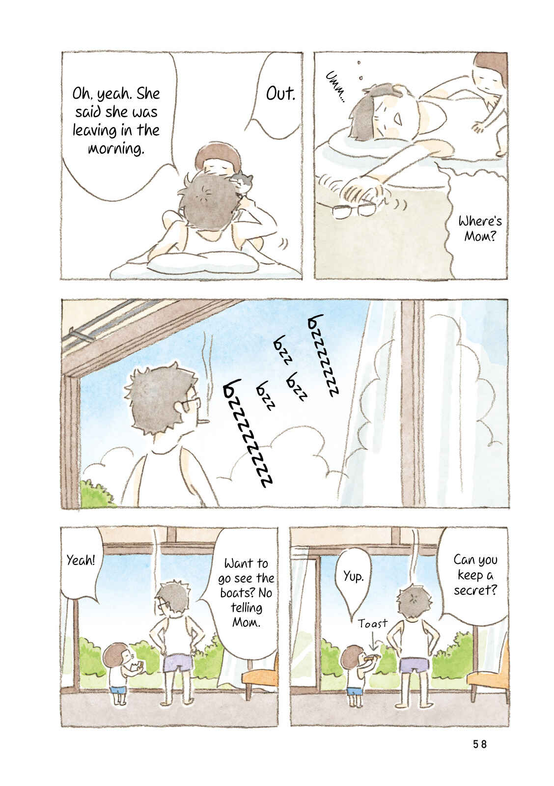Page 2 Chapter 7 Little Ken and a Cat. Sometimes a Duck