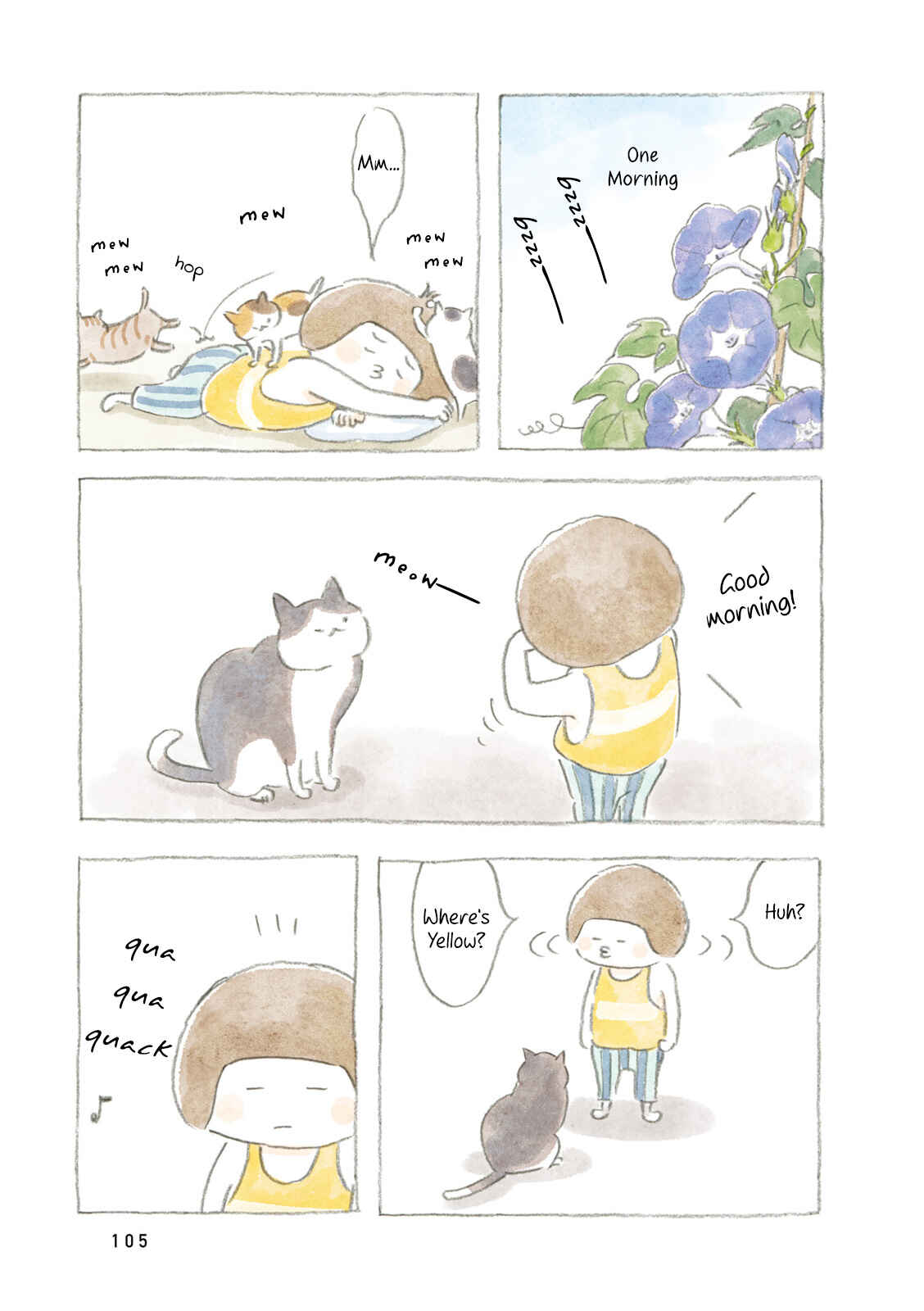 Page 5 Chapter 12 Little Ken and a Cat. Sometimes a Duck