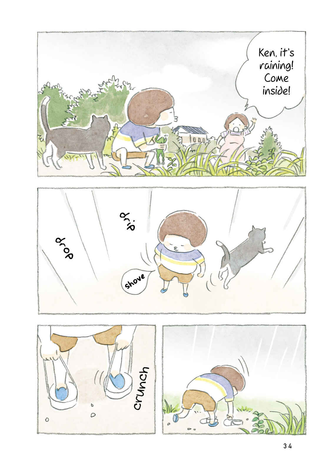 Page 4 Chapter 4 Little Ken and a Cat. Sometimes a Duck