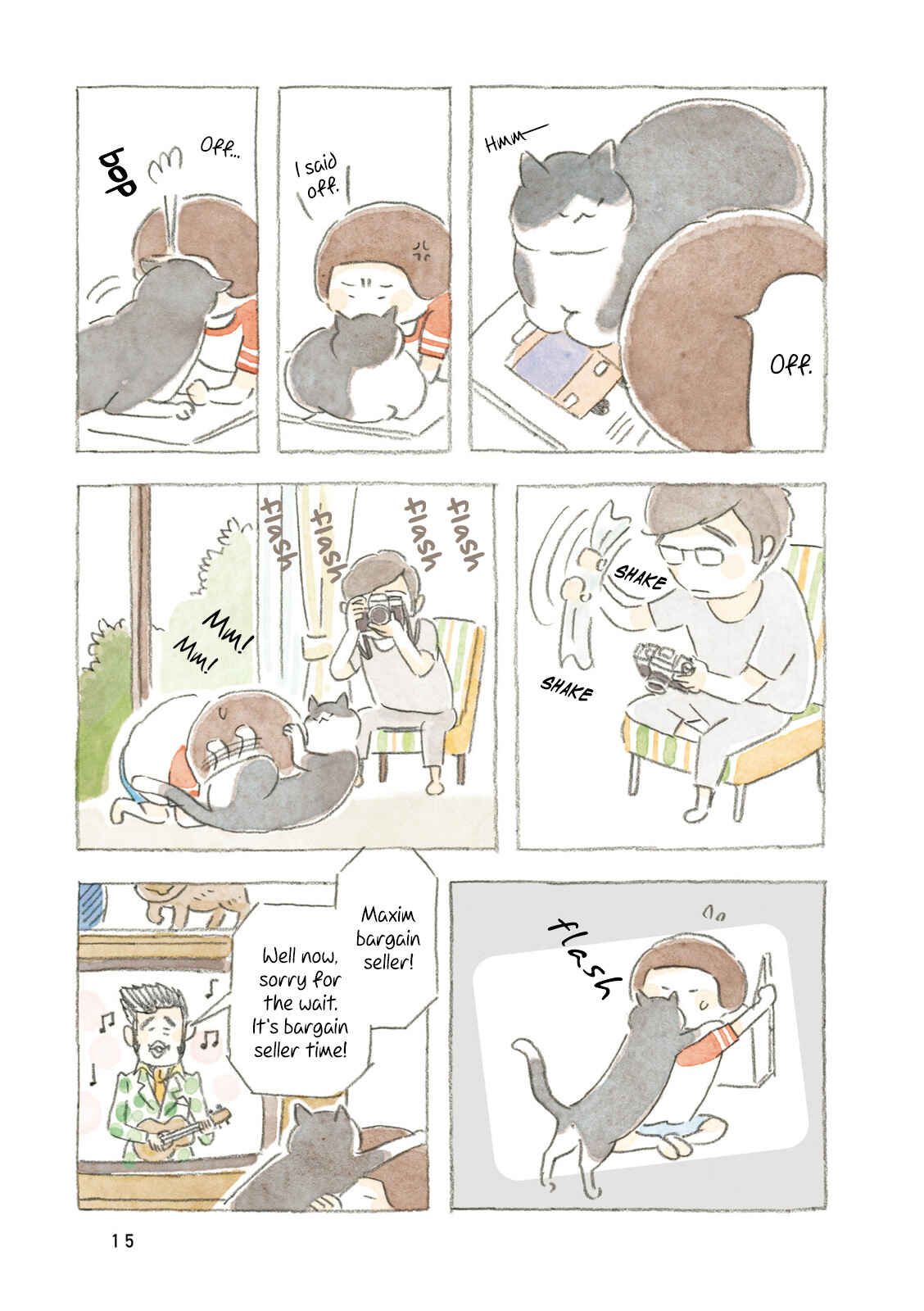 Page 3 Chapter 2 Little Ken and a Cat. Sometimes a Duck
