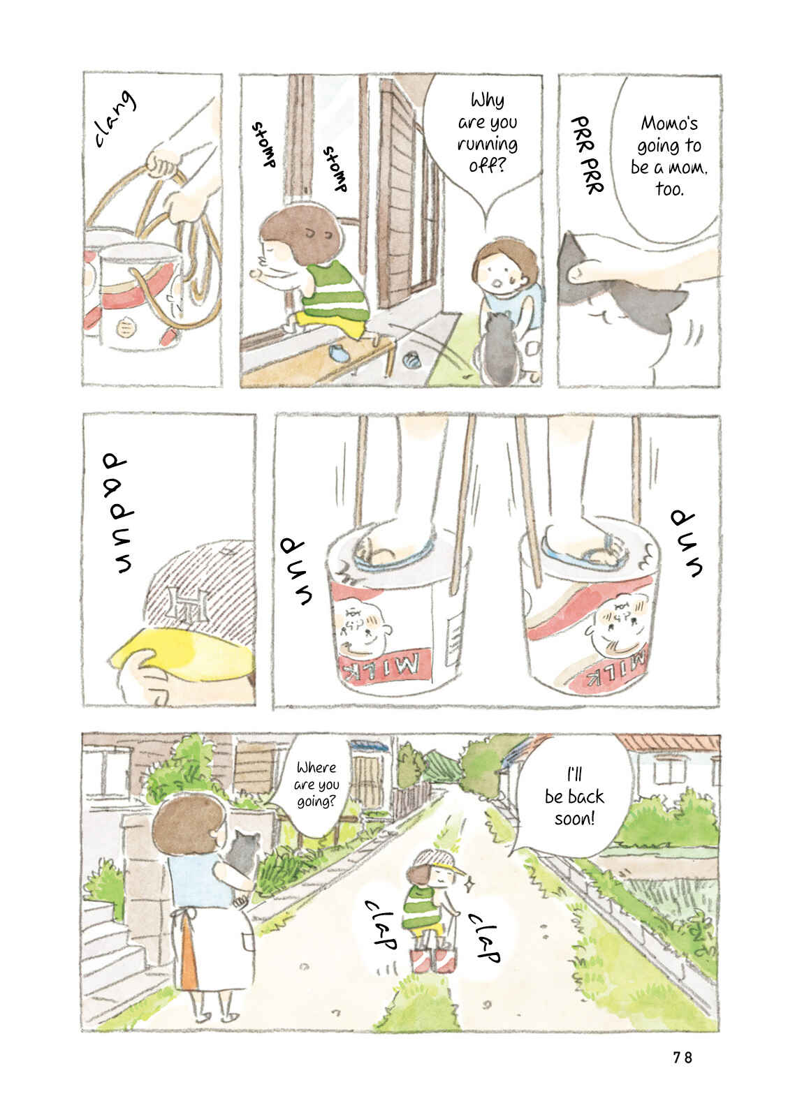 Page 4 Chapter 9 Little Ken and a Cat. Sometimes a Duck
