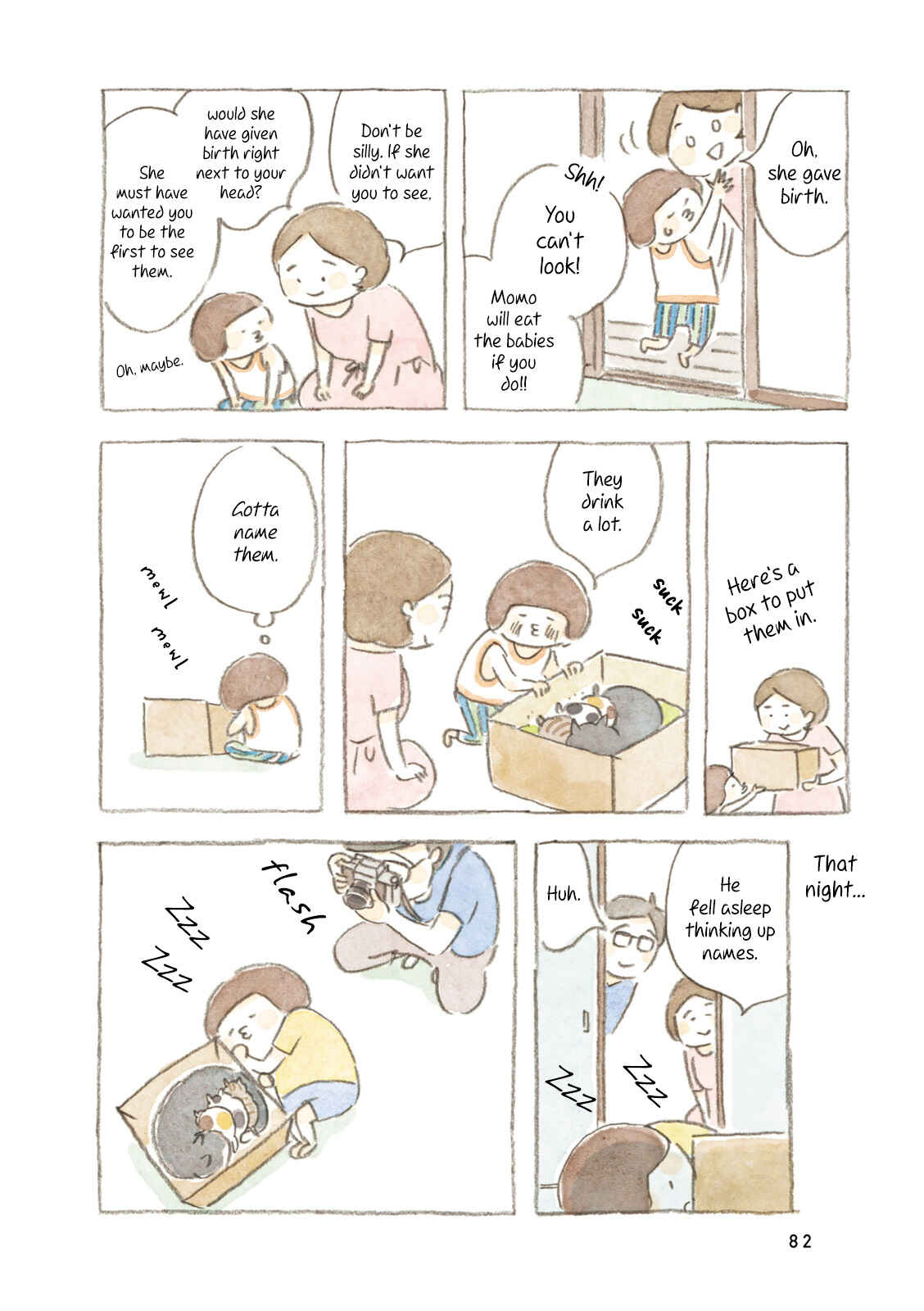 Page 8 Chapter 9 Little Ken and a Cat. Sometimes a Duck